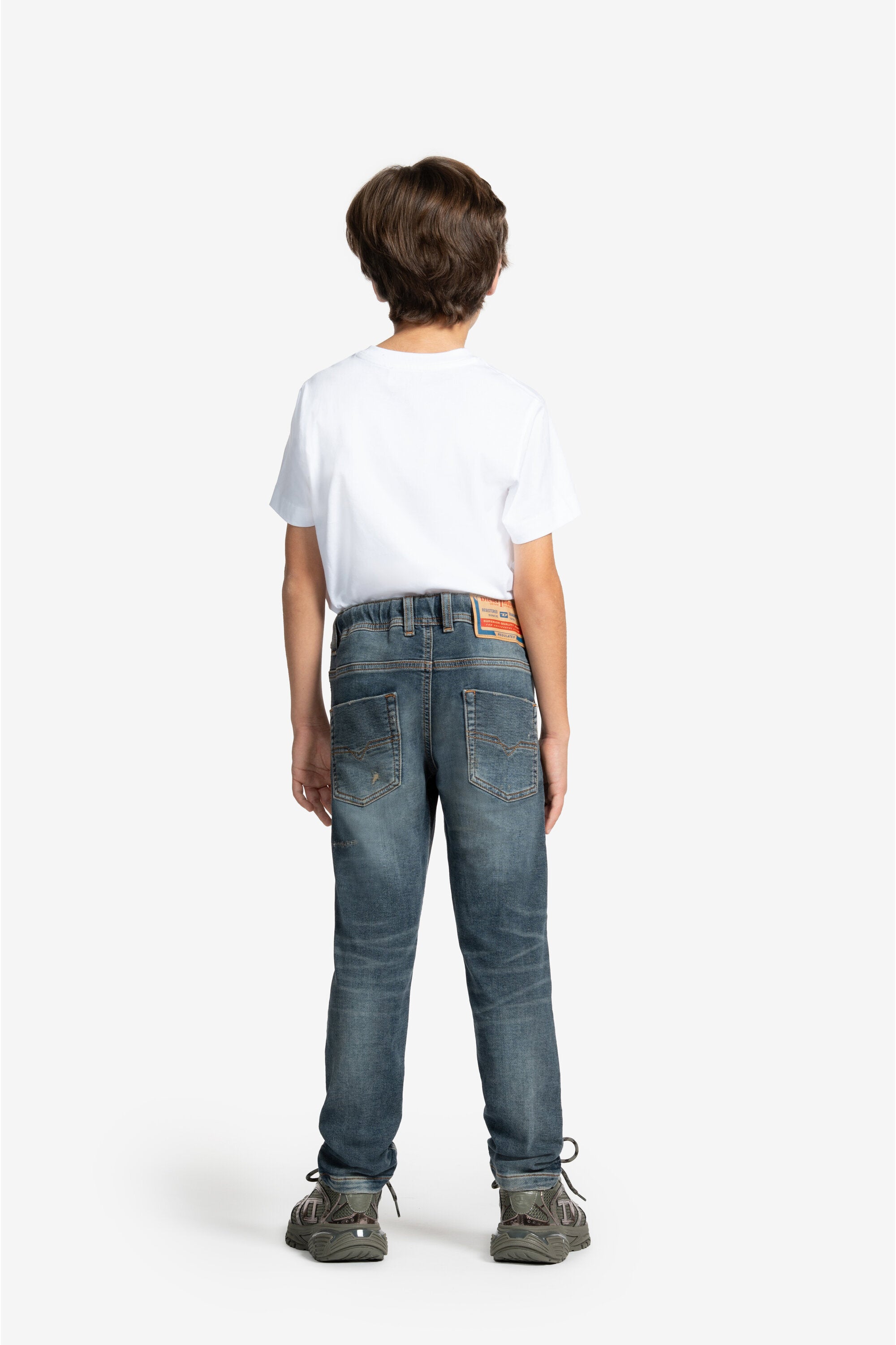 JoggJeans® regular azul oscuro con rotos - Krooley