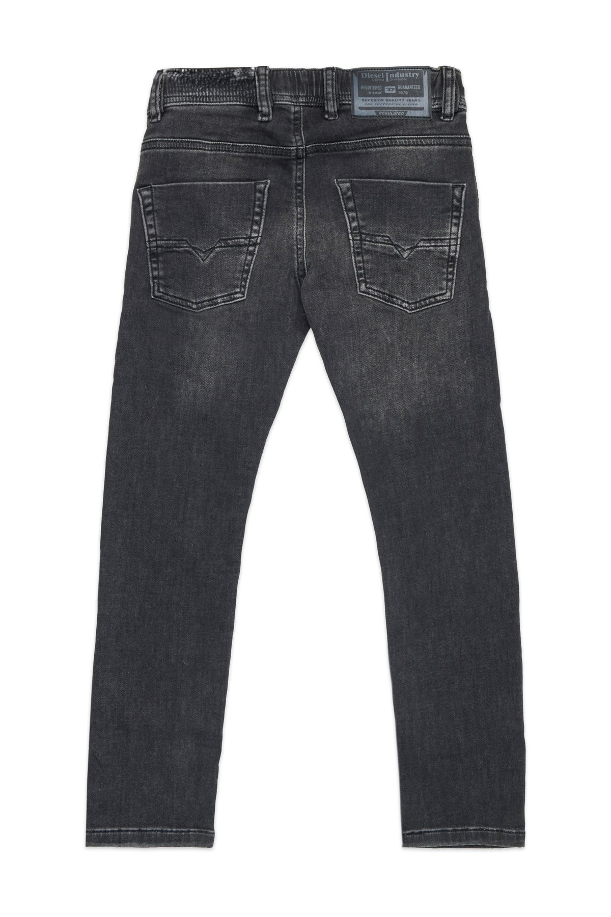 Jeans corte regular negros - Krooley