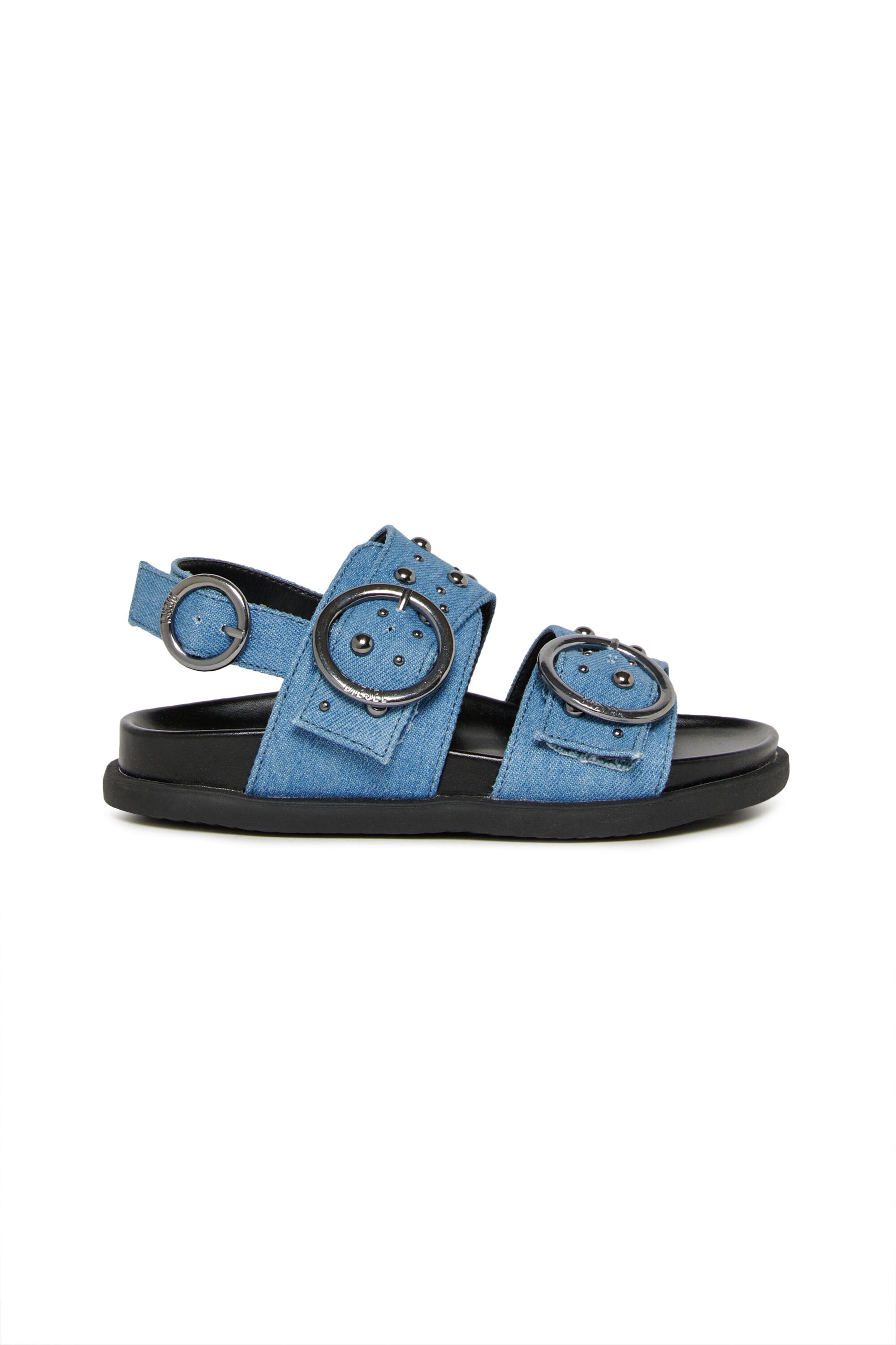 Sandalias con logo