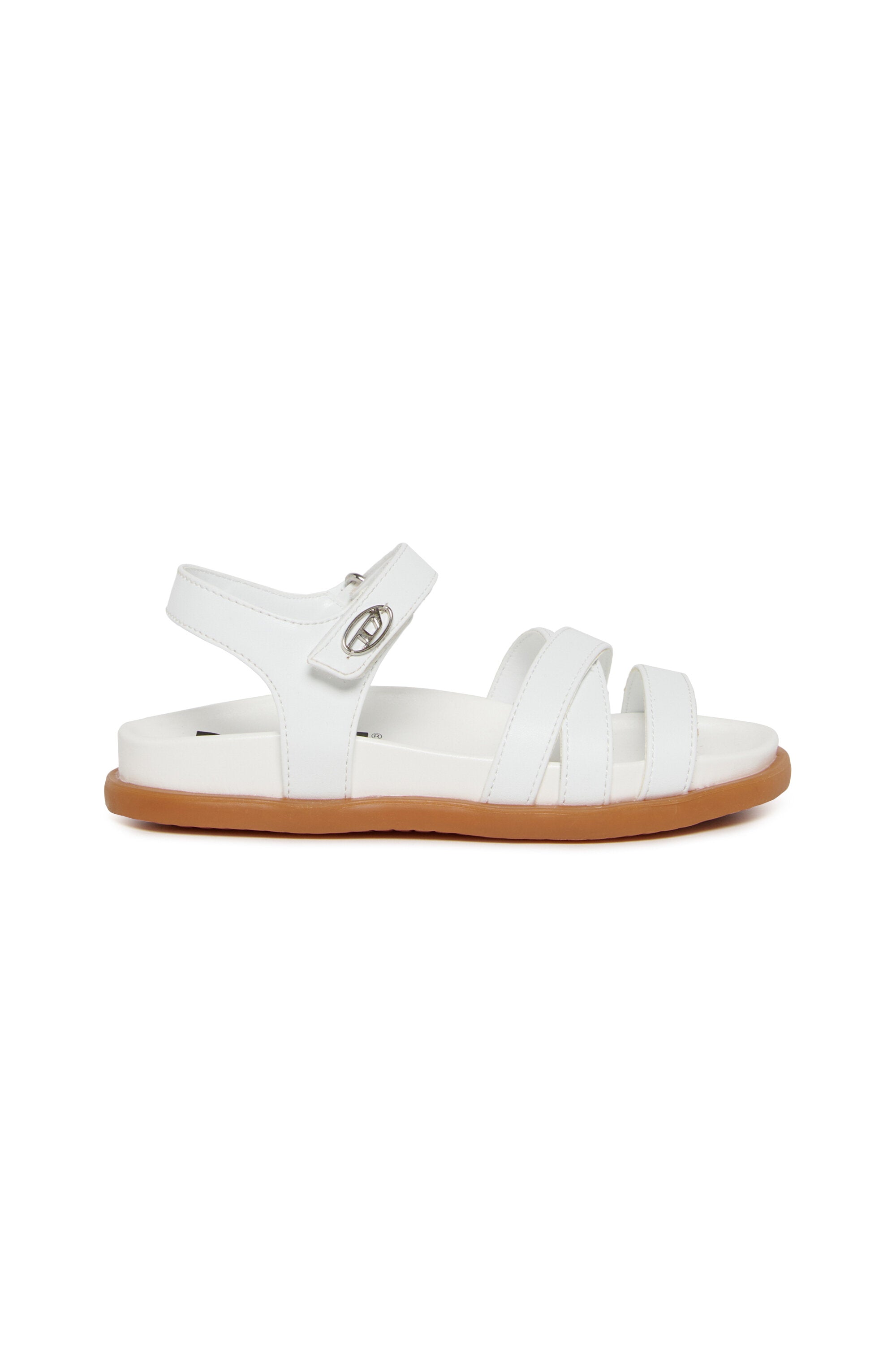 Sandalias con logo