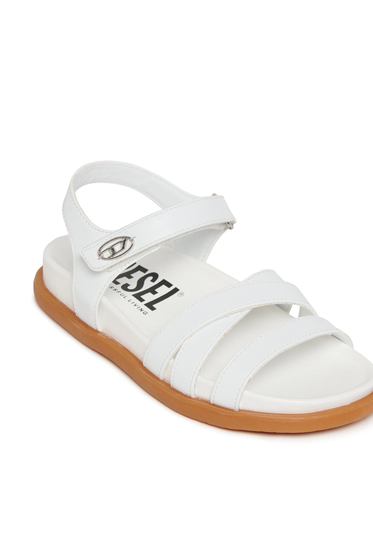 Sandalias con logo