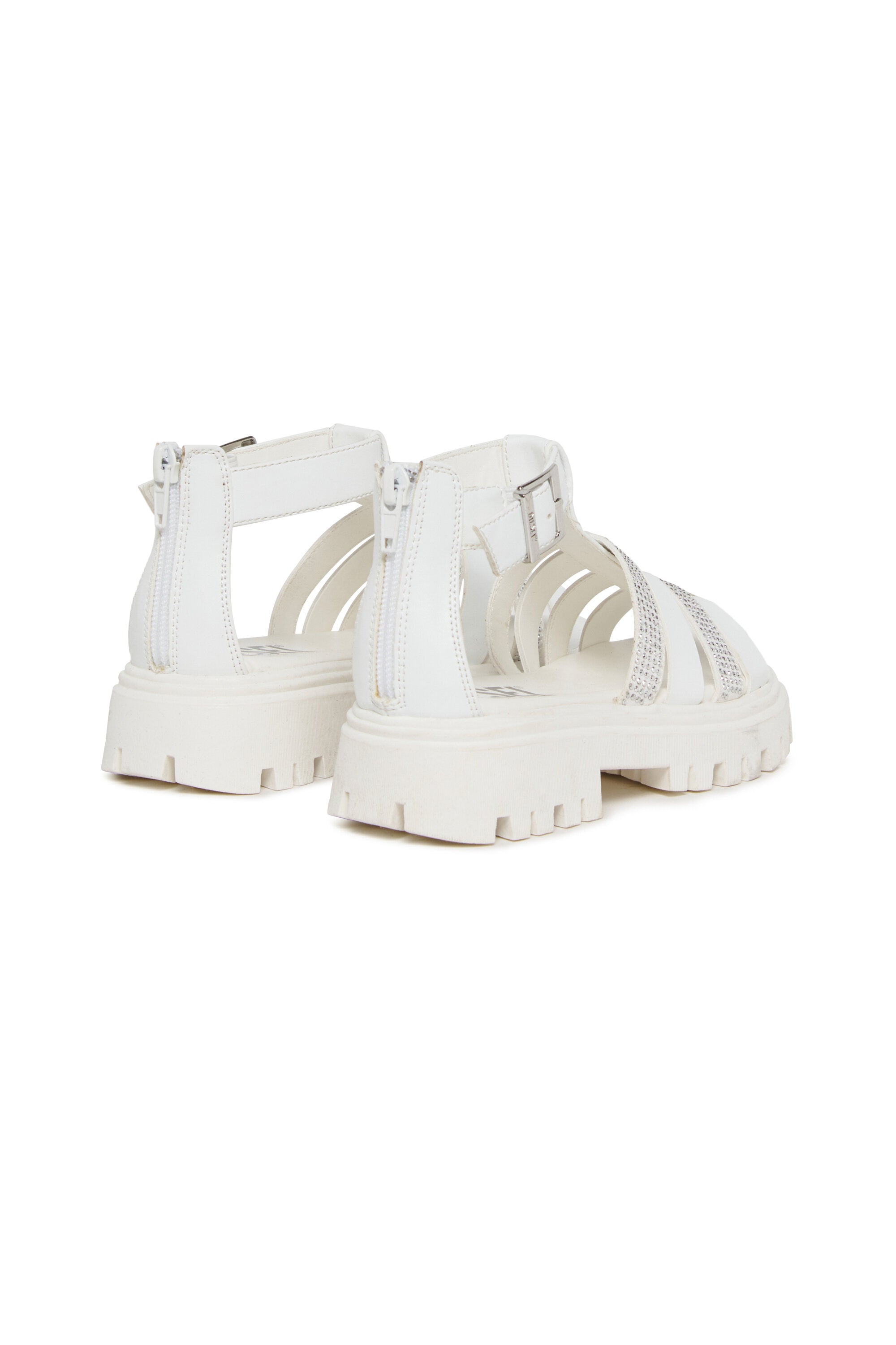 Sandals with logo