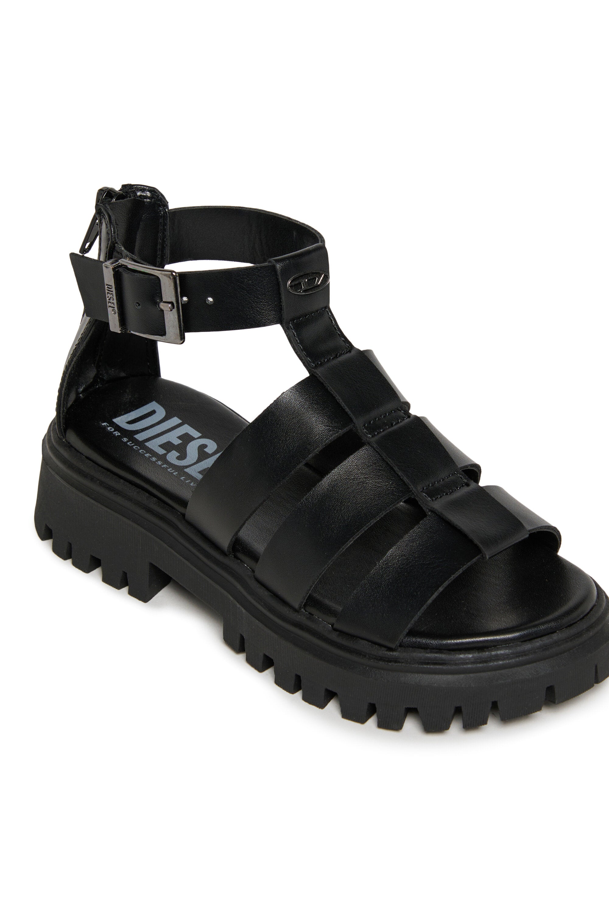 Sandalias con logotipo