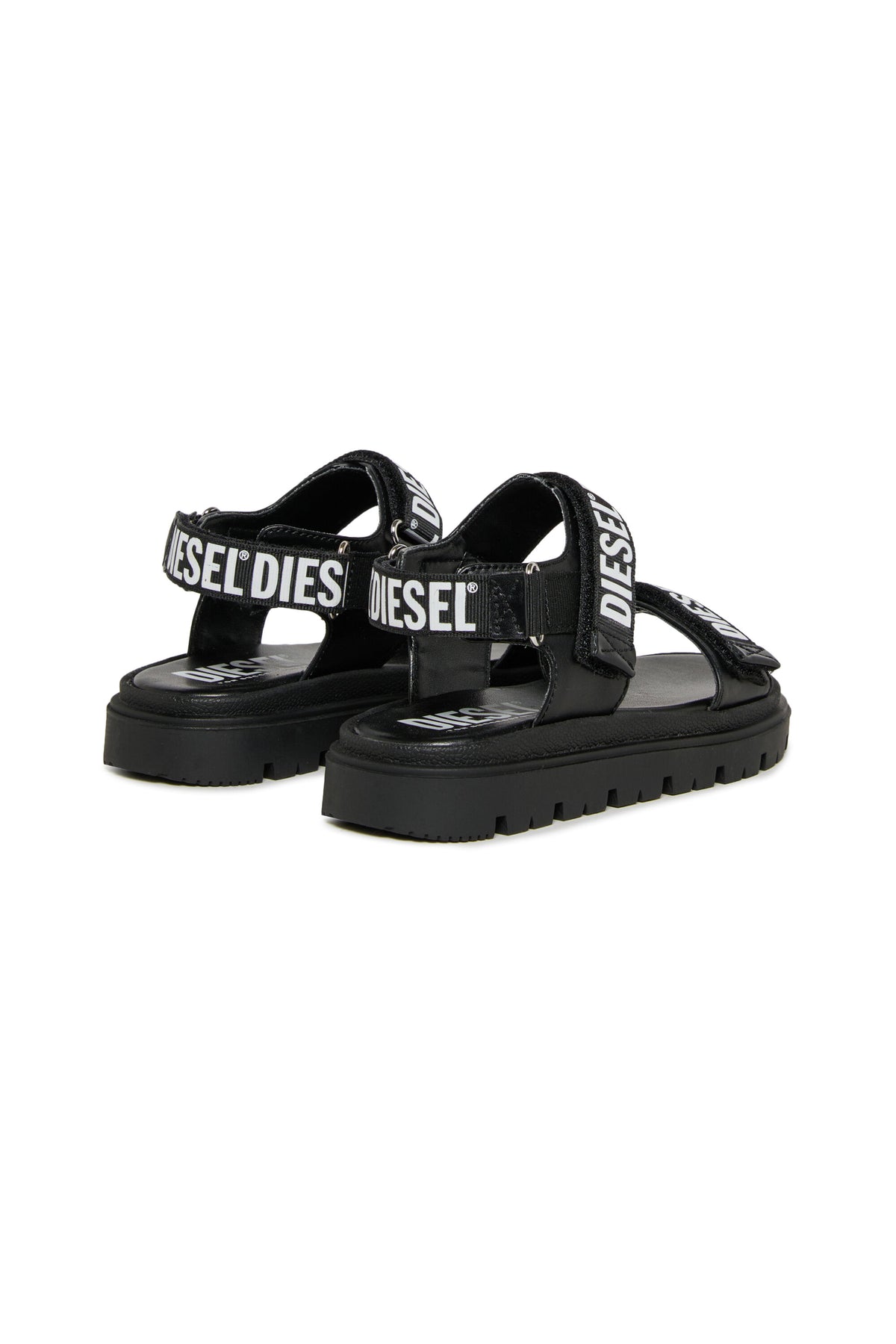 Sandals with logo