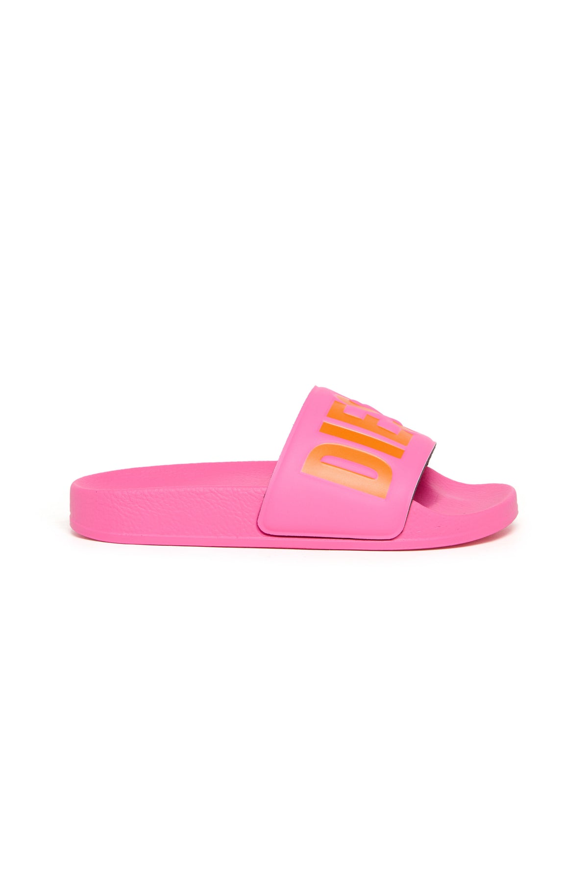 Chanclas tipo slide con logo