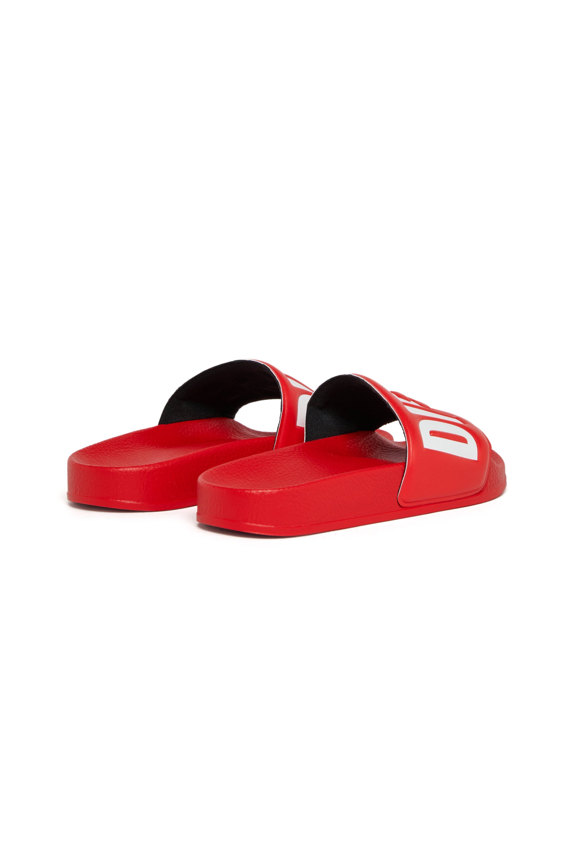 Chanclas tipo slide con logo