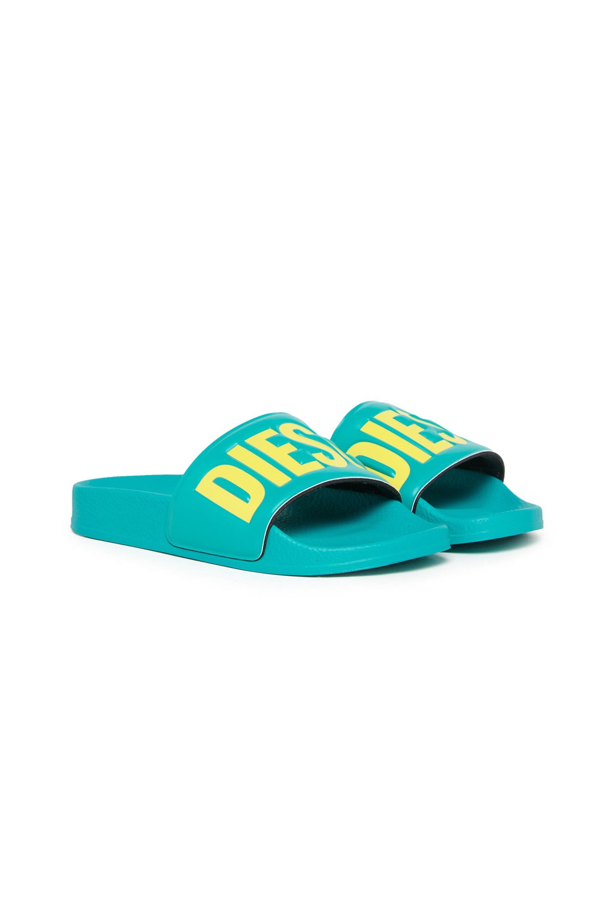 Chanclas tipo slide con logo