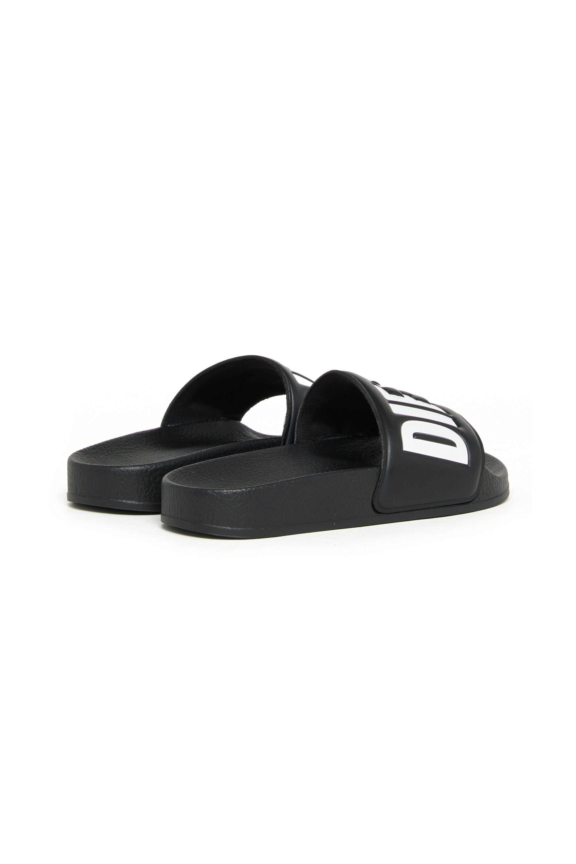 Chanclas tipo slide con logo