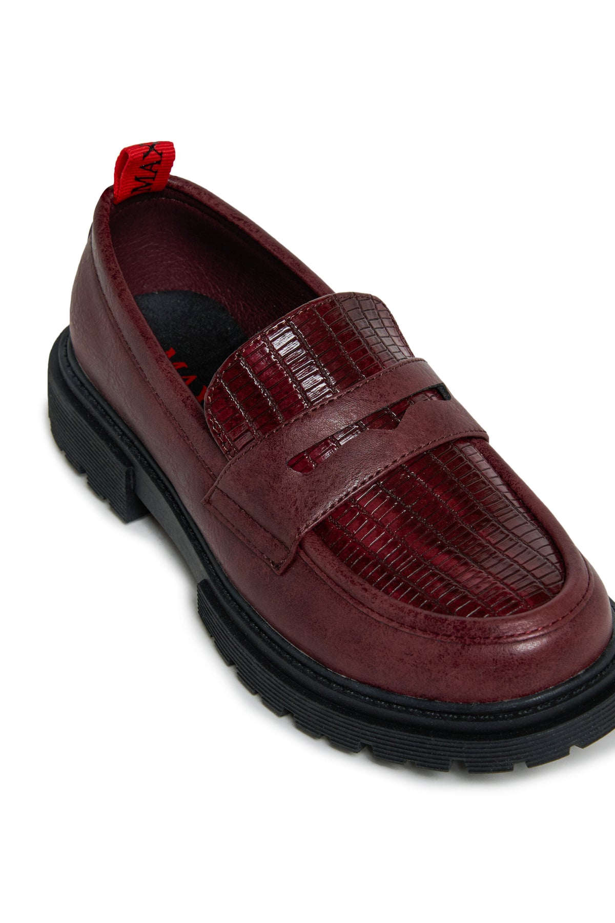 Mocasines con suela de plataforma