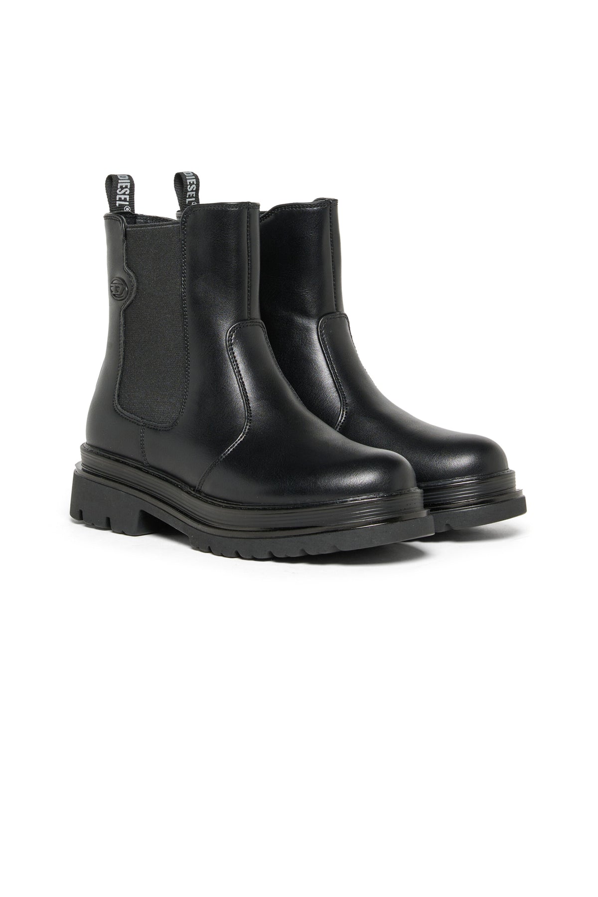 Botines Chelsea con logo