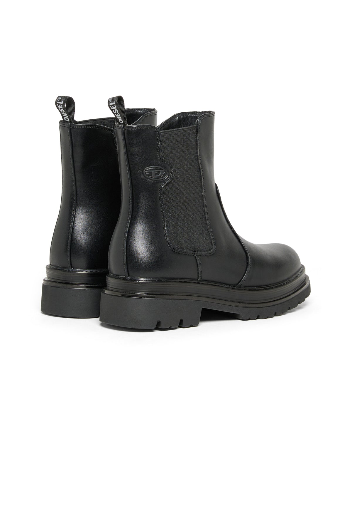 Botines Chelsea con logo