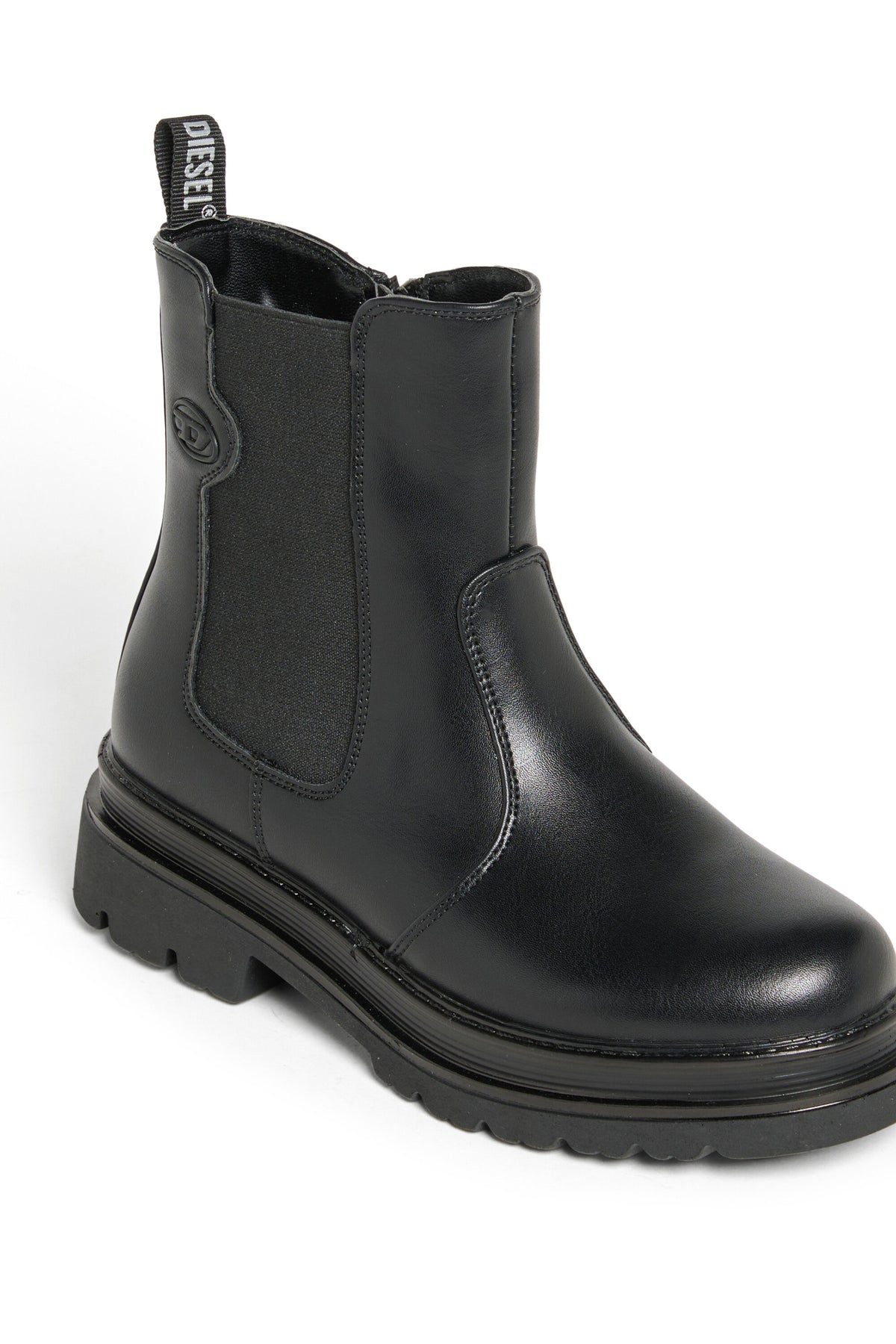 Botines Chelsea con logo