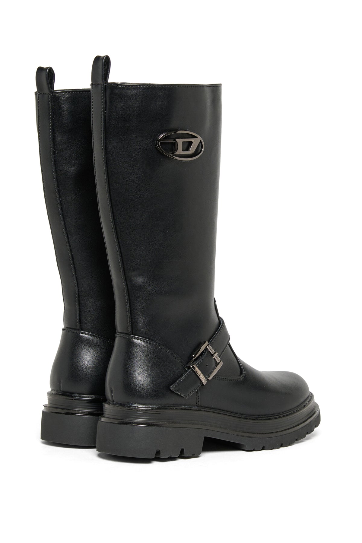Botas altas con logo
