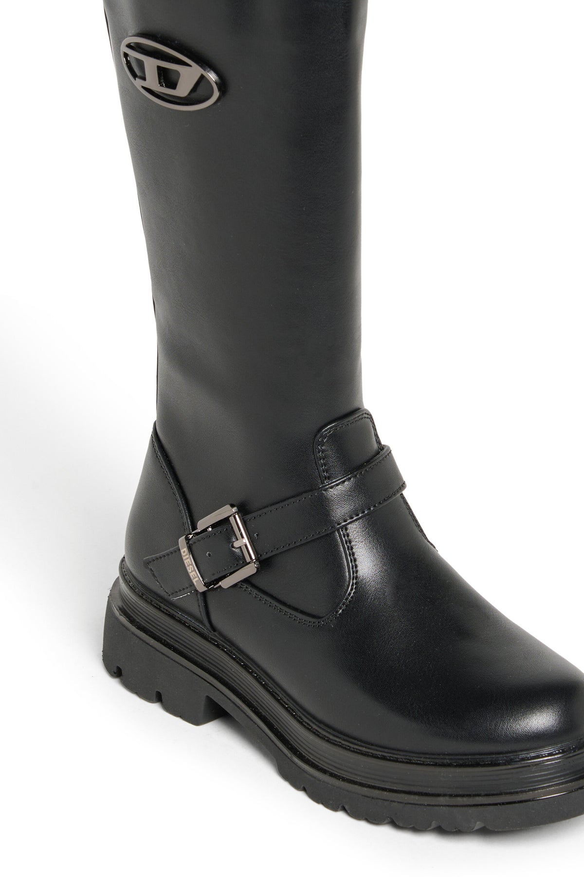 Botas altas con logo
