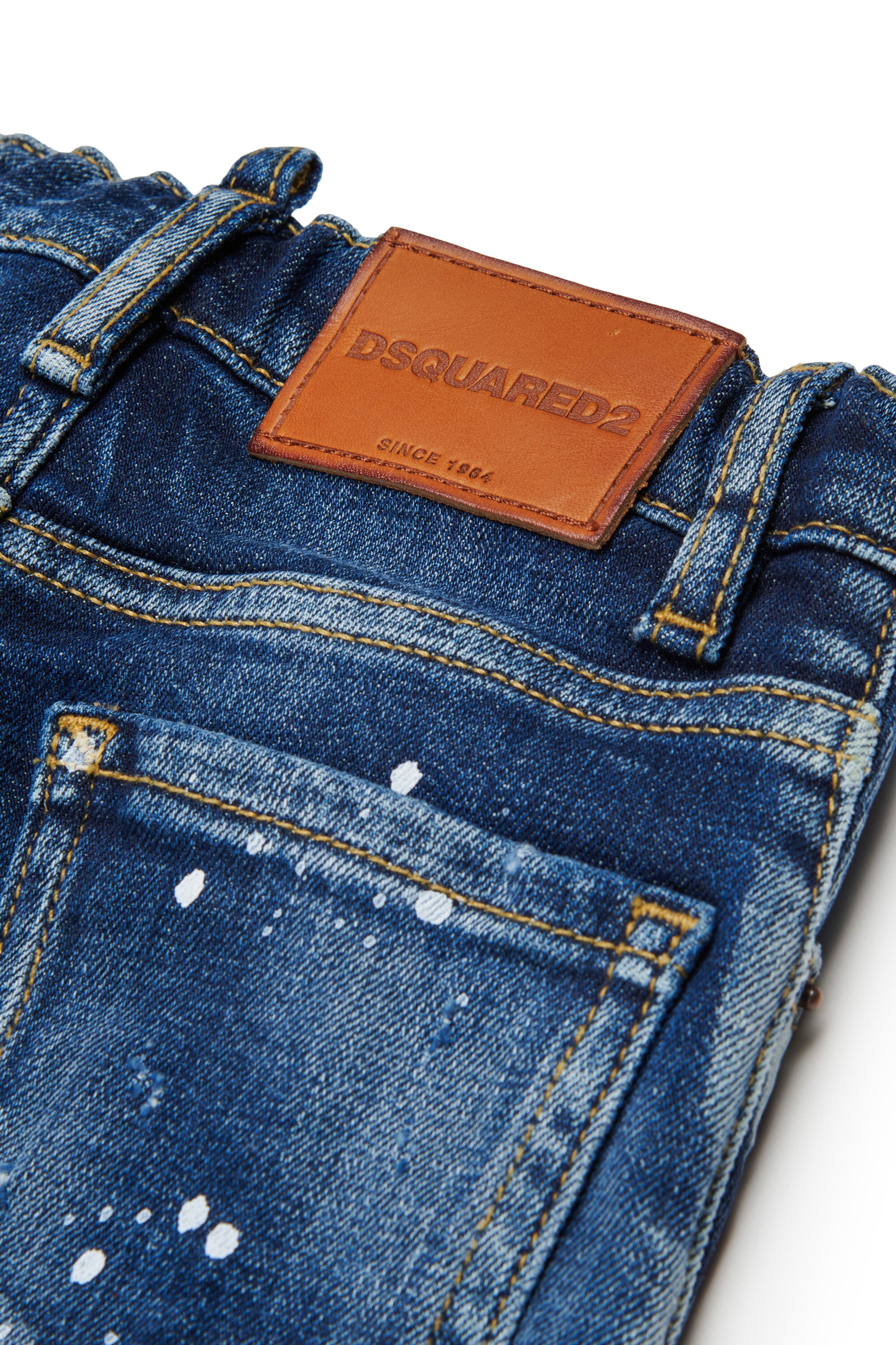 Vaqueros slim lavado azul medio