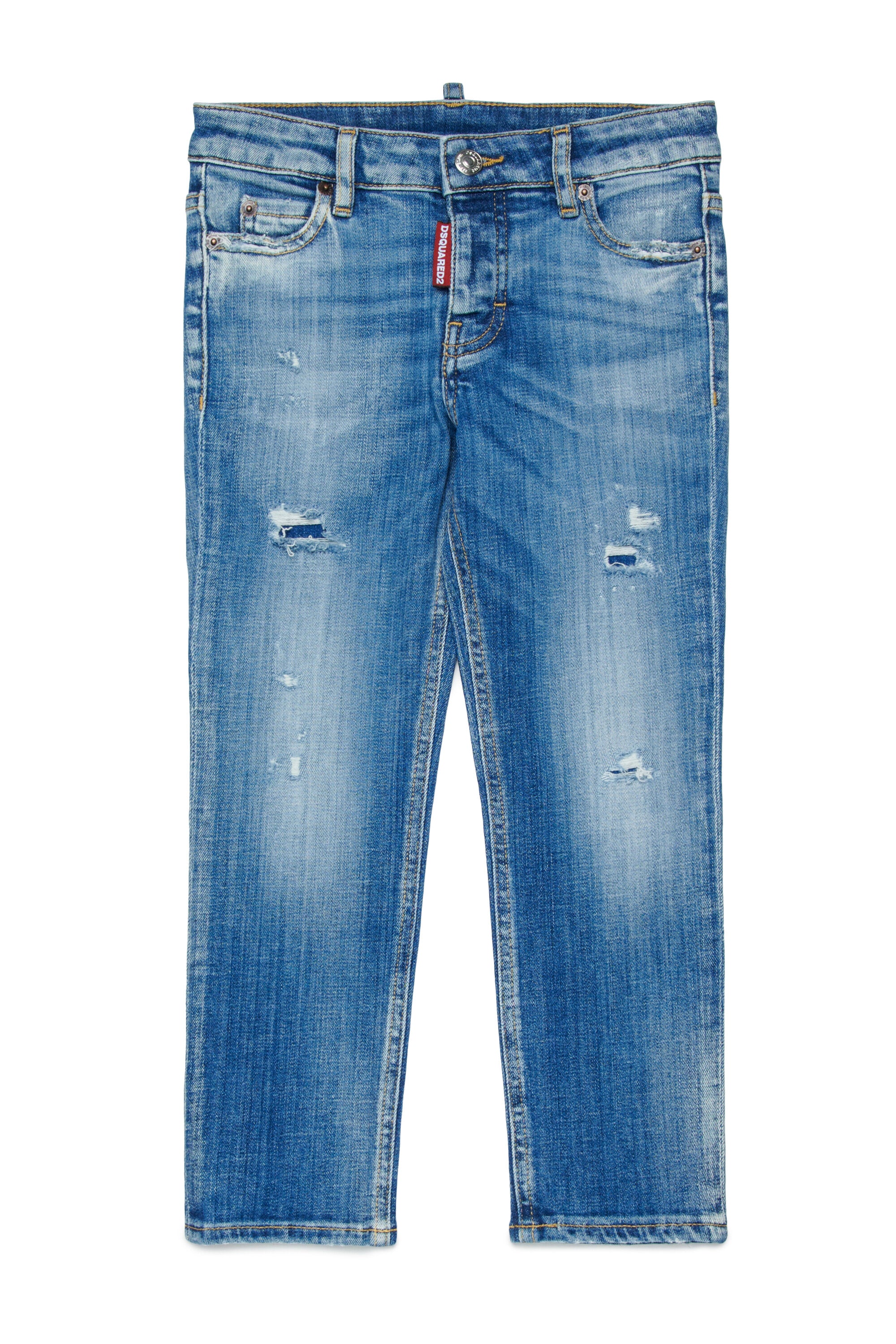 Jeans skinny lavado azul claro - Jennifer Cropped