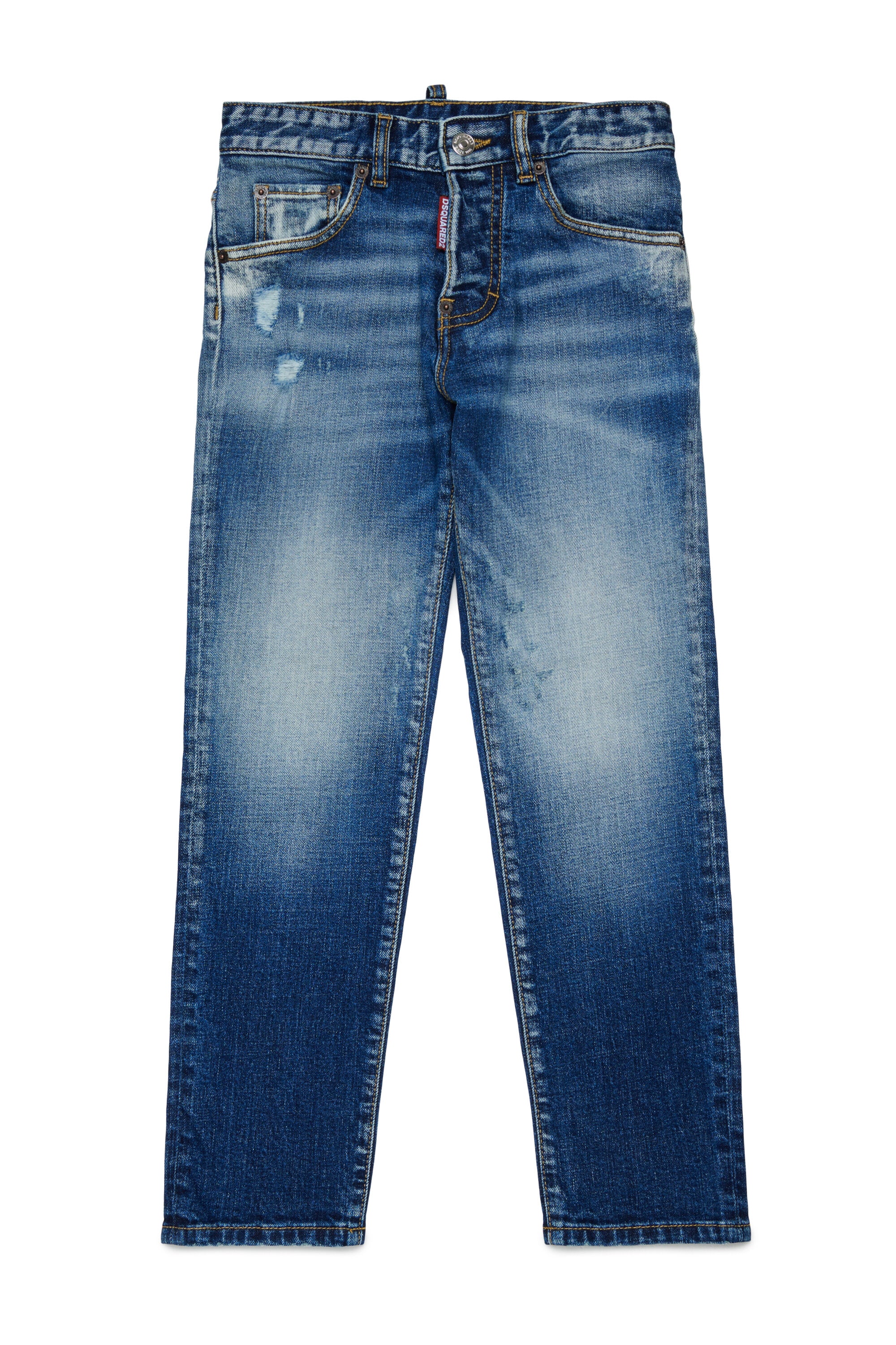 Jeans rectos azul claro con bajo regular - Stanislav