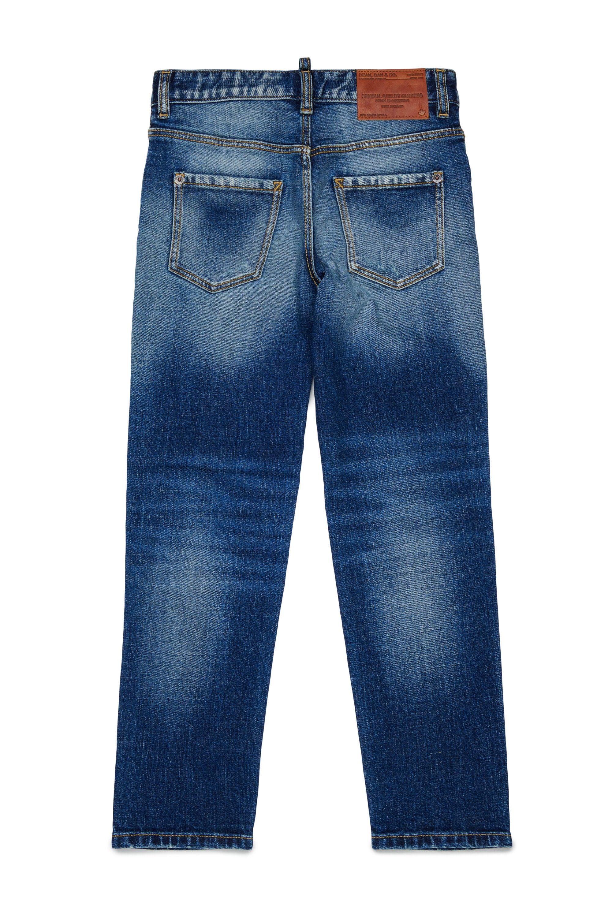 Light blue wash straight jeans - Stanislav