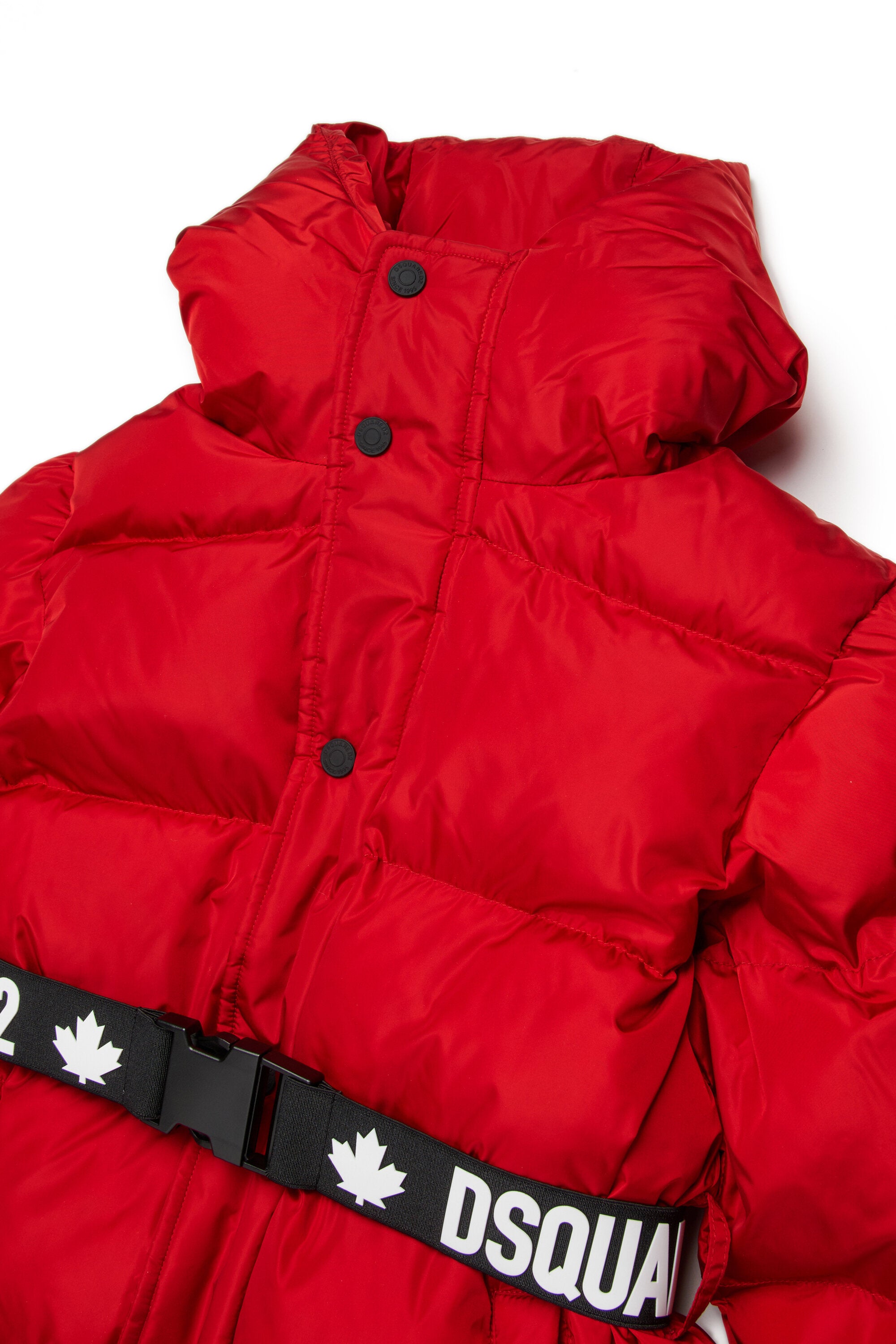 Cazadora acochada largo con cinturón