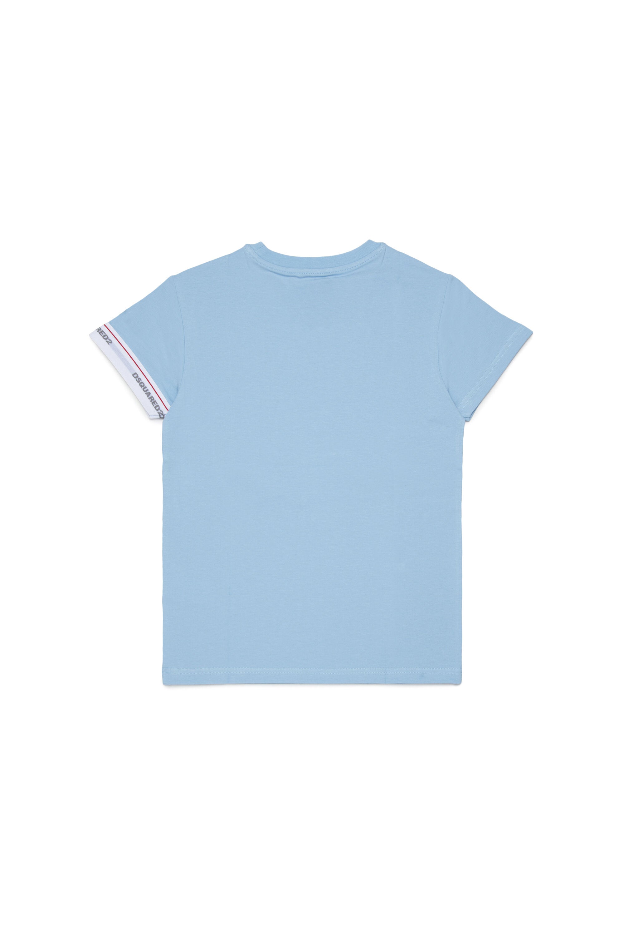 T-shirt with sleeve logo
