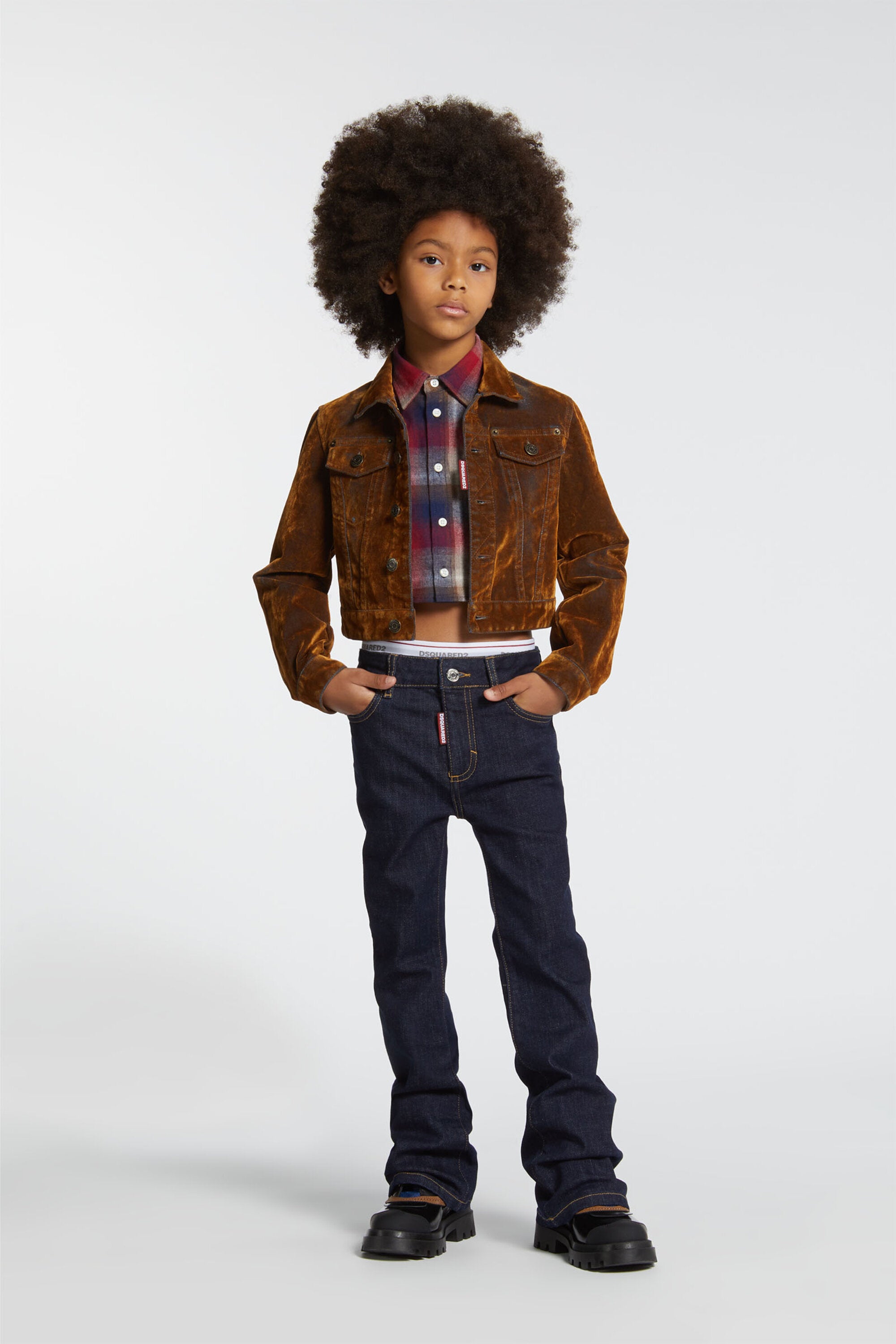 Vaqueros flare azul oscuro - Flare Twiggy Jean