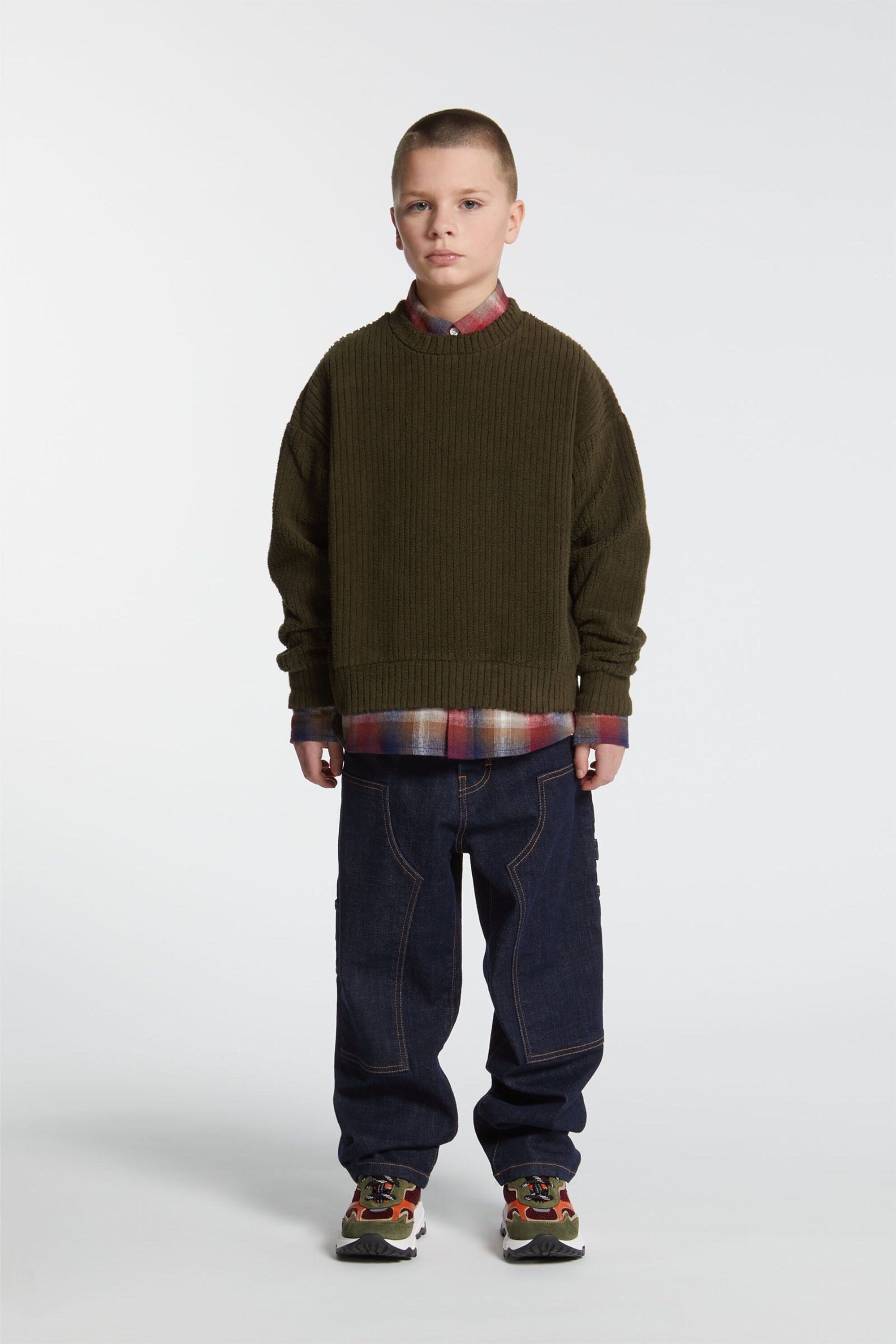 Dark Blue Regular Jeans - Loose Jean