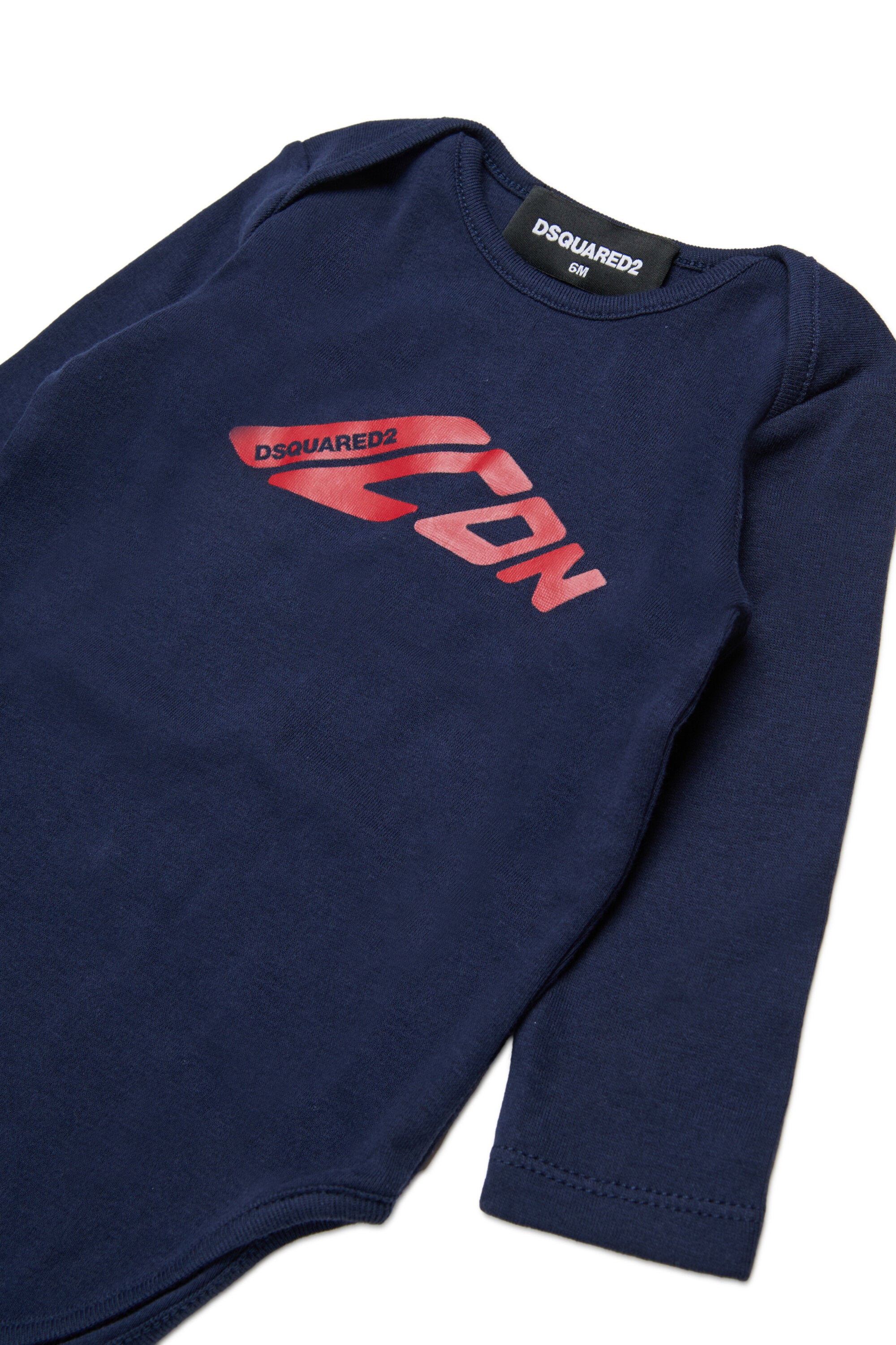 Ribbed bodysuit with ICON logo