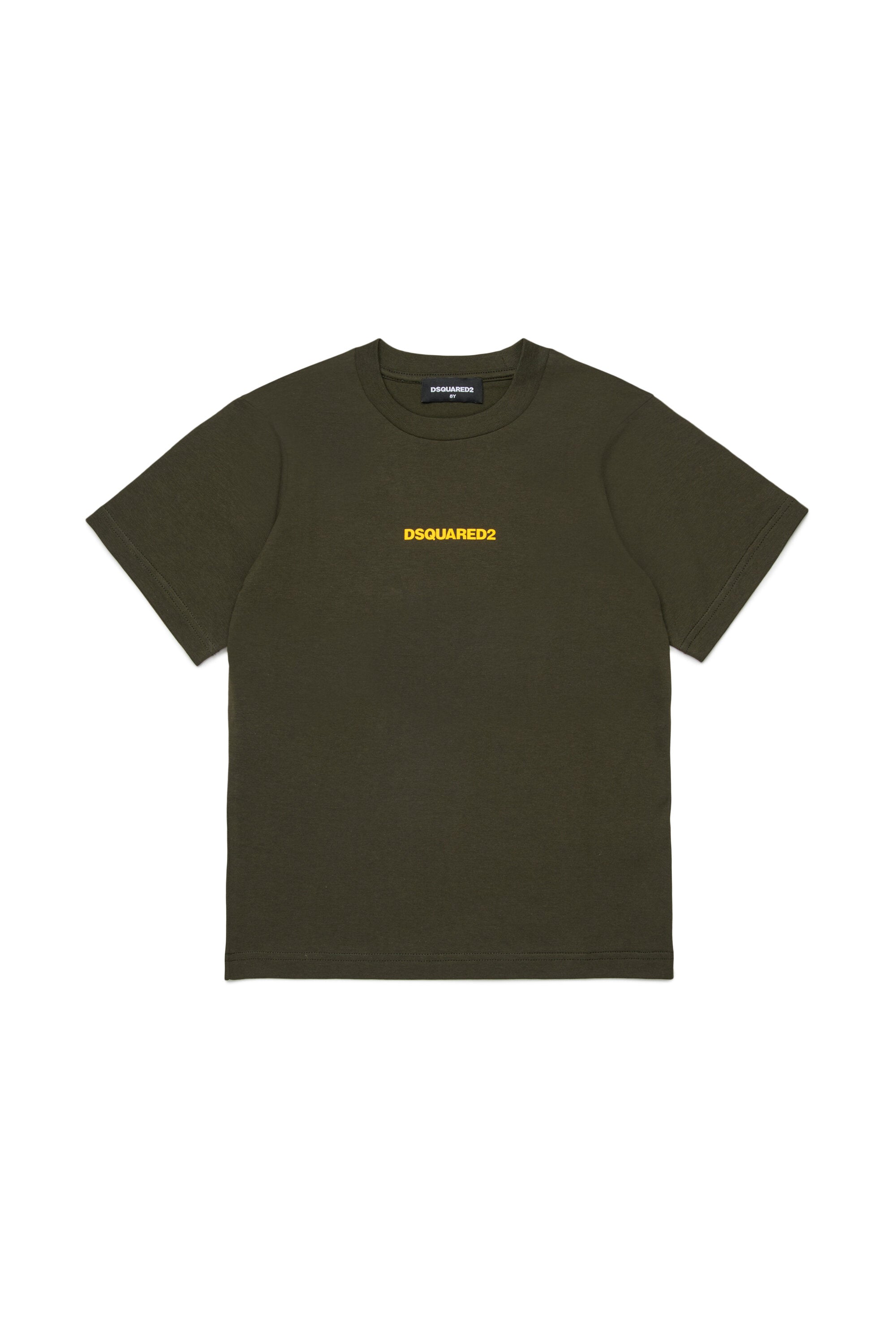 Camiseta con logotipo efecto goma