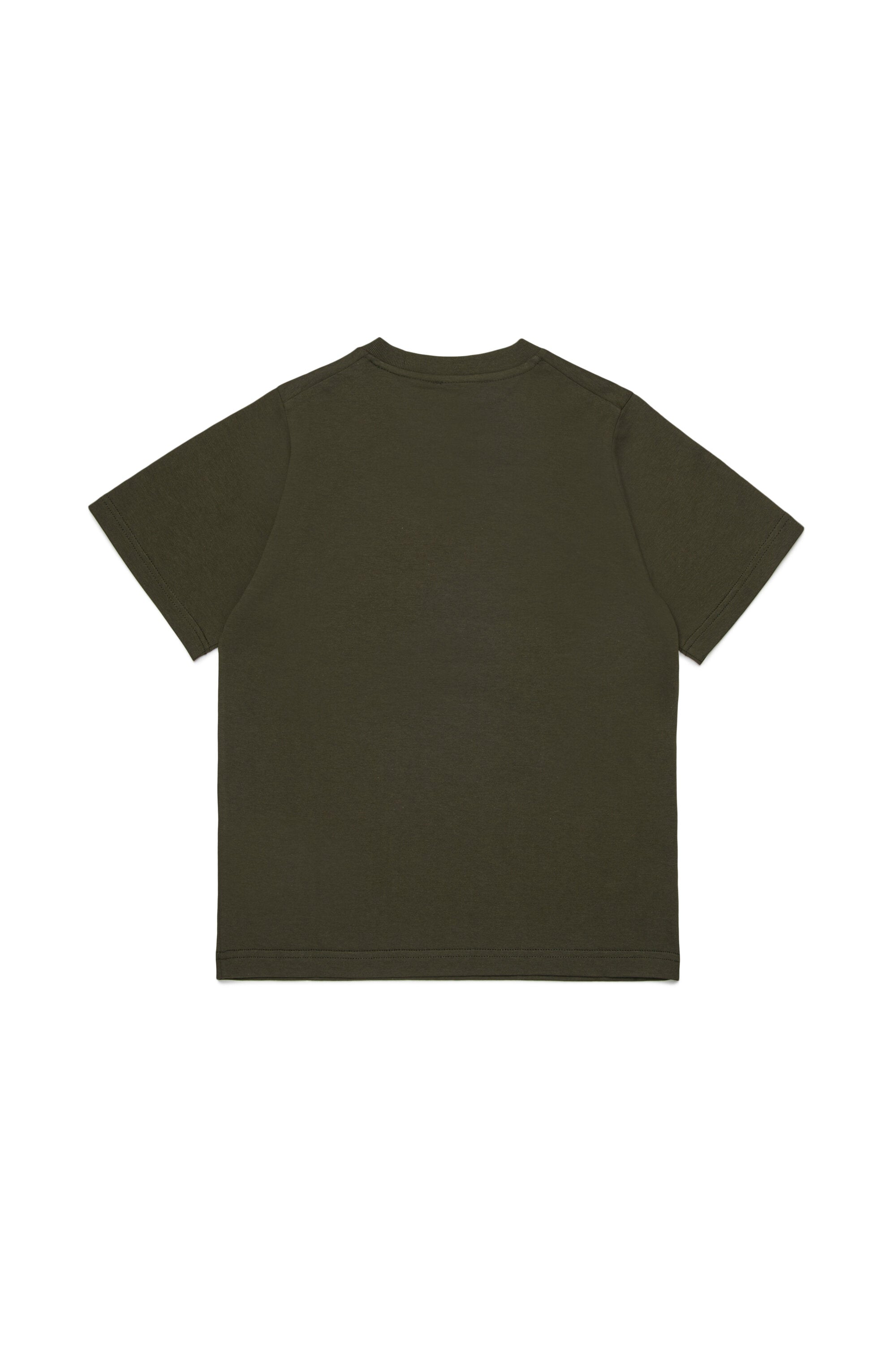 Camiseta con logotipo efecto goma