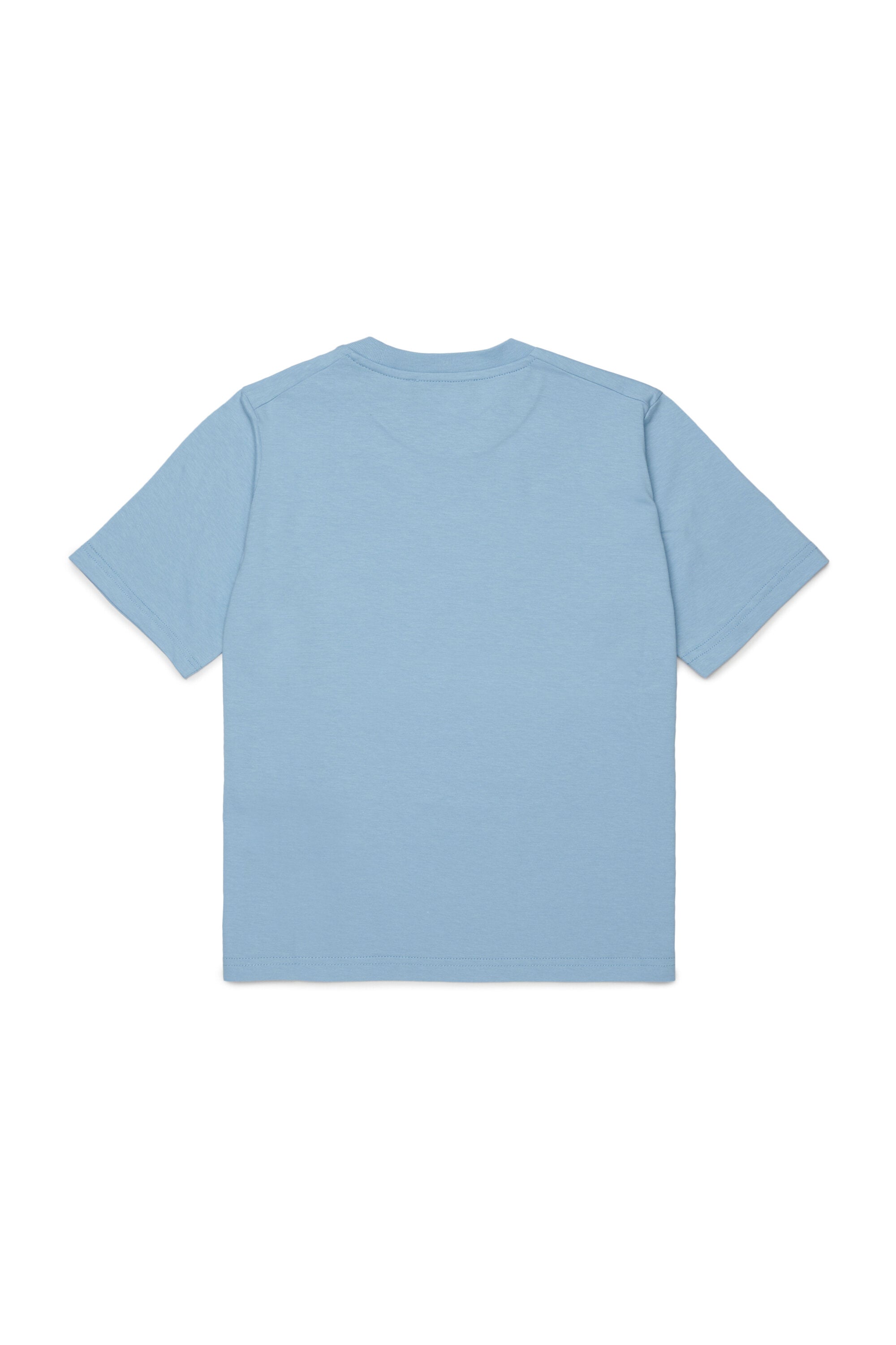 Camiseta con logotipo efecto goma