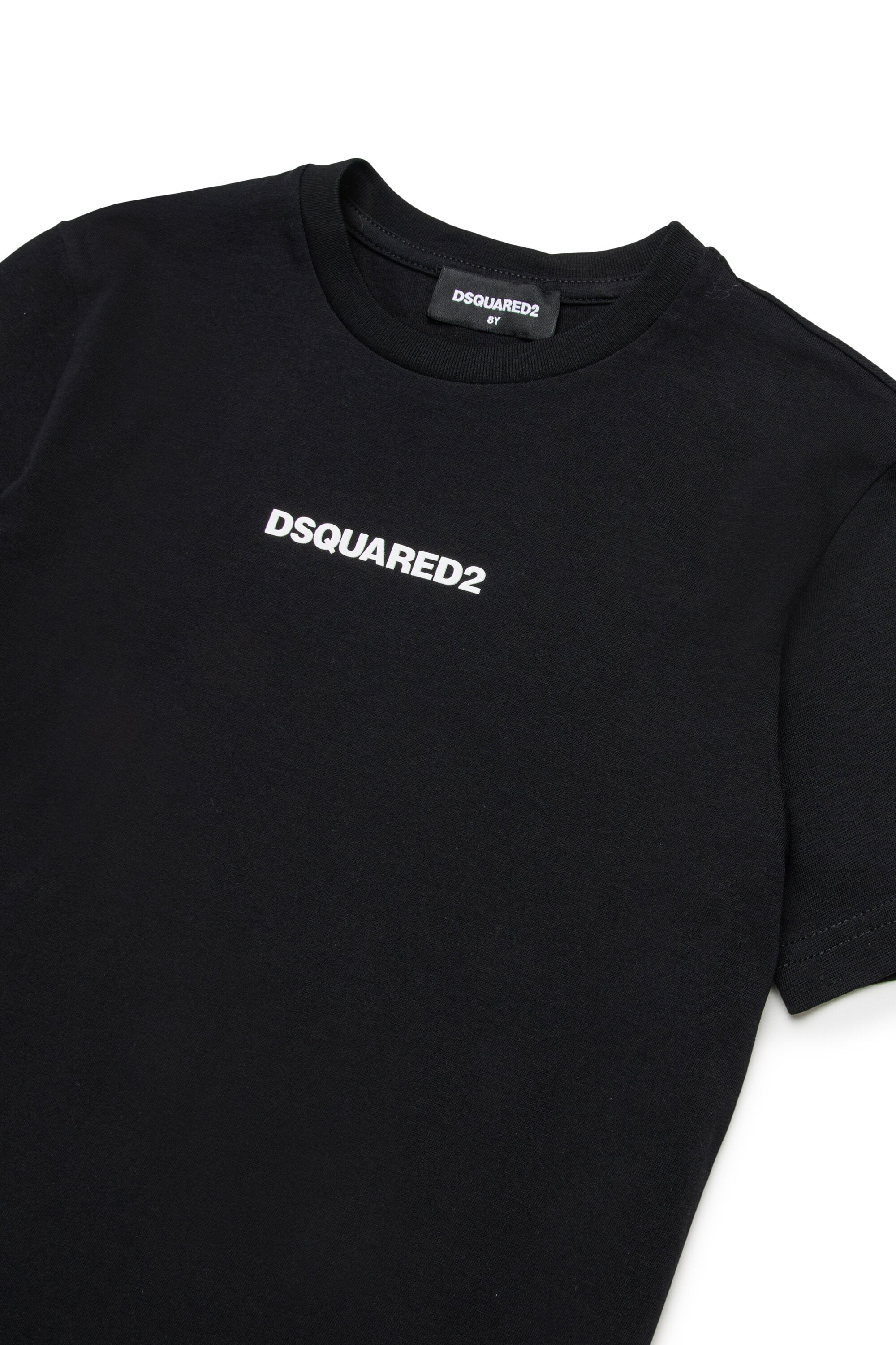 Camiseta con logotipo efecto goma