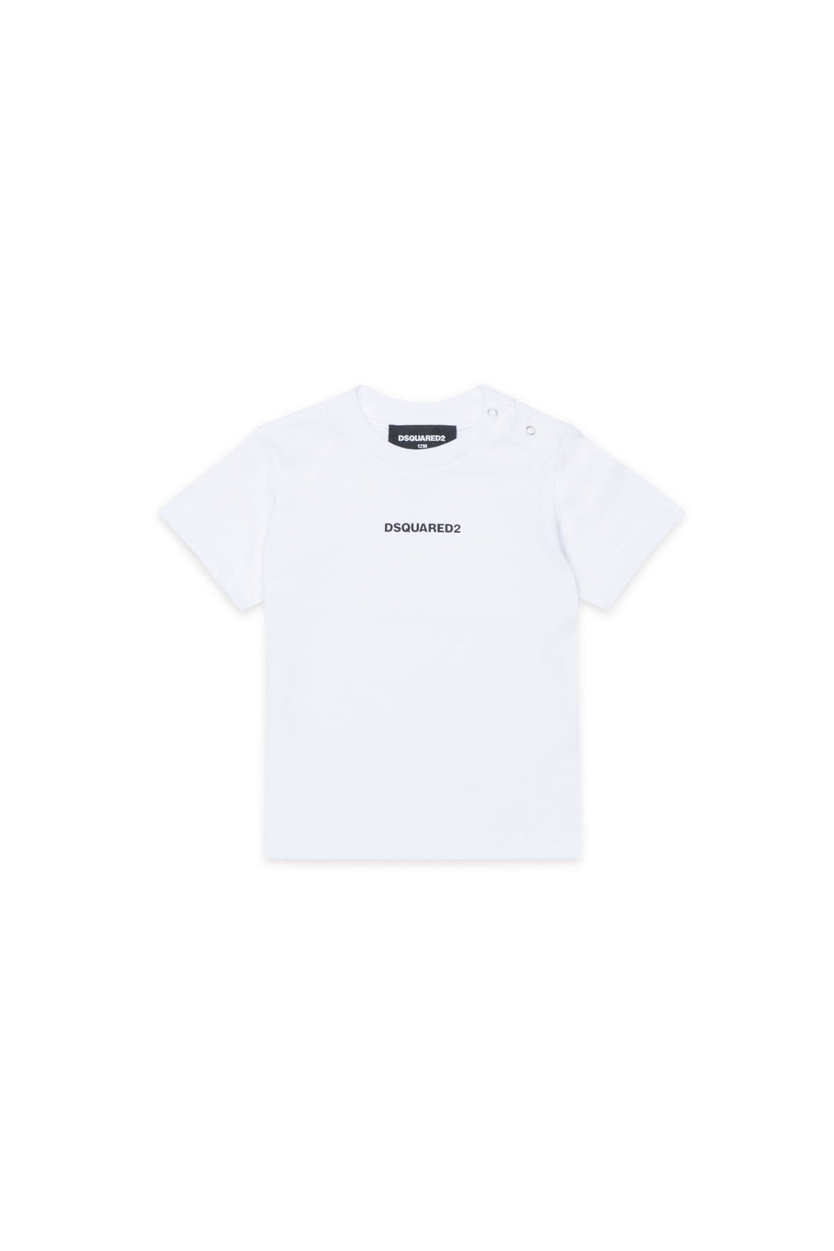 Camiseta de cuello redondo con logo