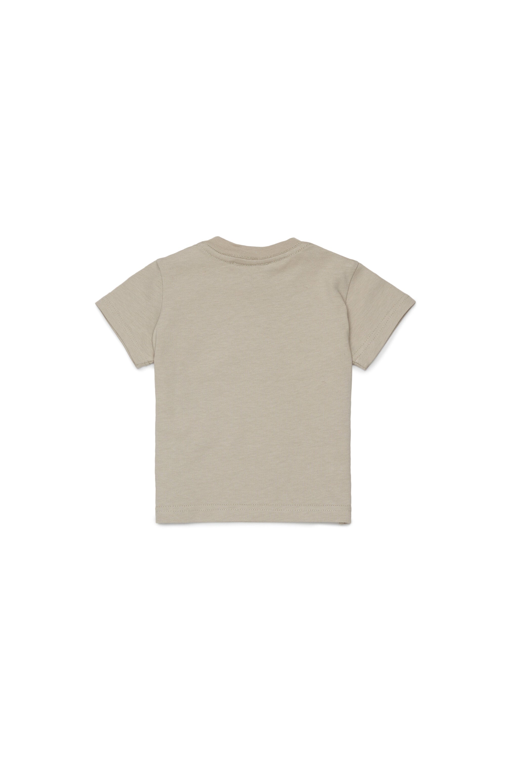 Camiseta de cuello redondo con logo