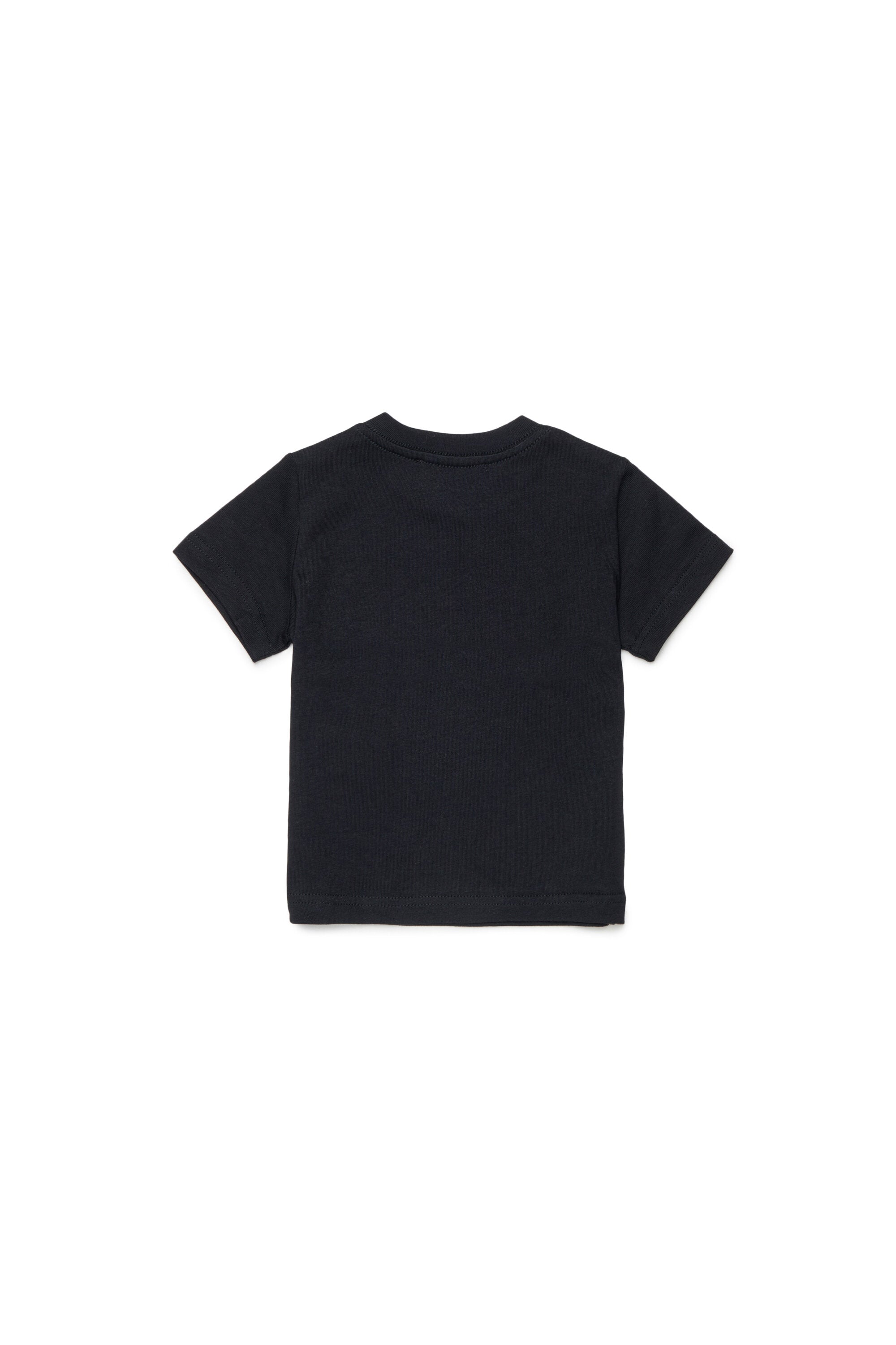 Camiseta de cuello redondo con logo