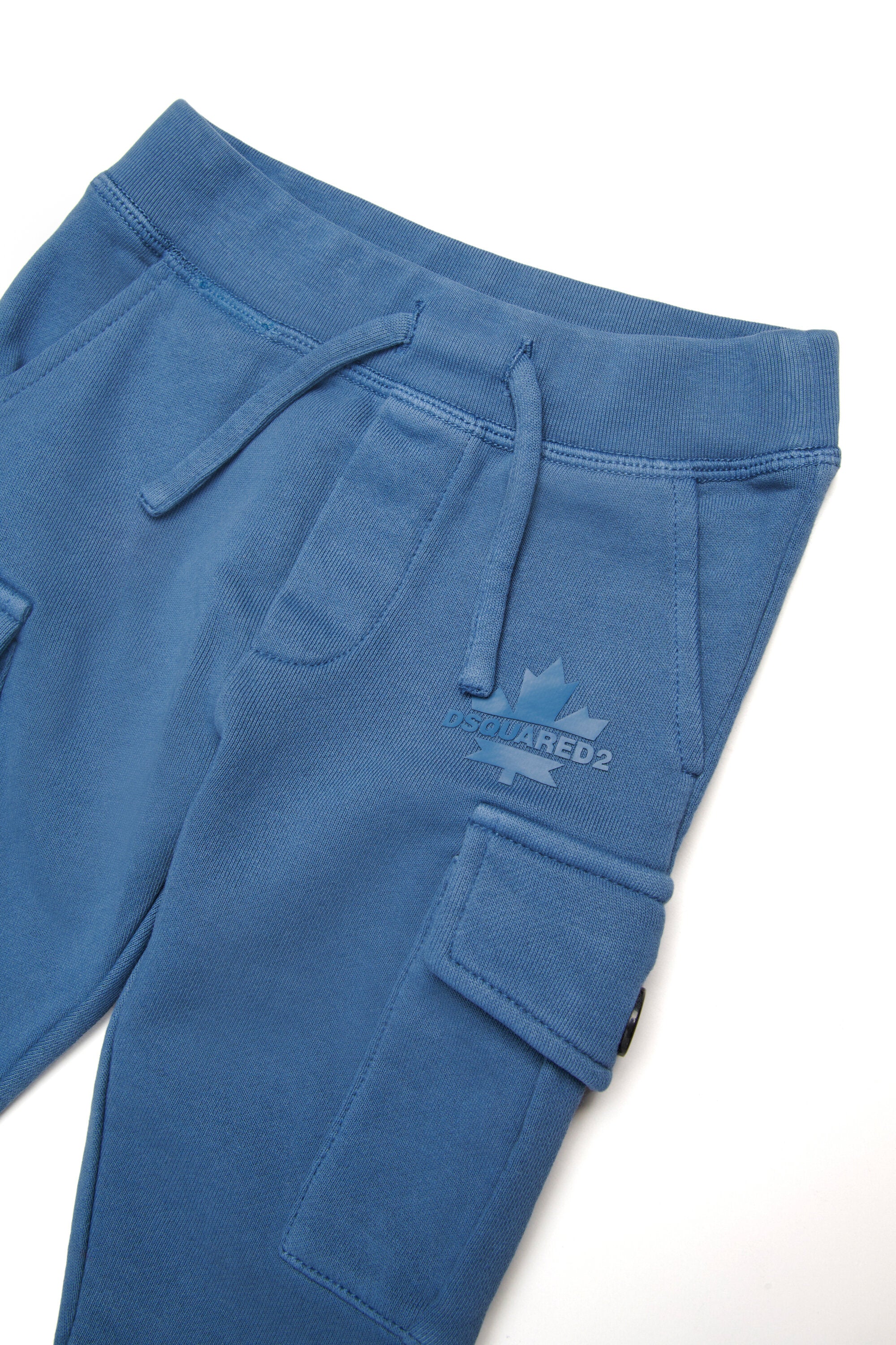 Pantalones cargo de felpa con Maple Leaf