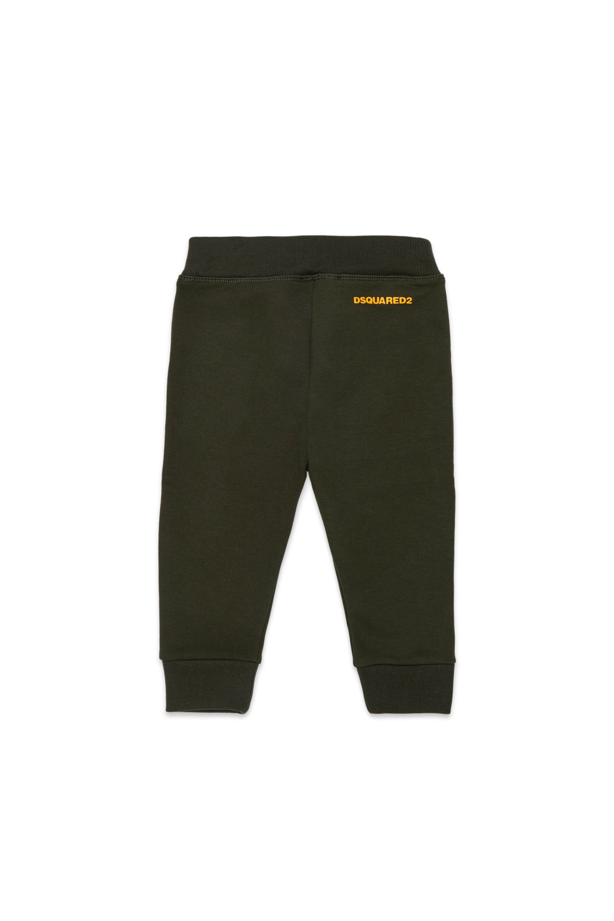 Fleece jogger pants with Dsquared2 logo