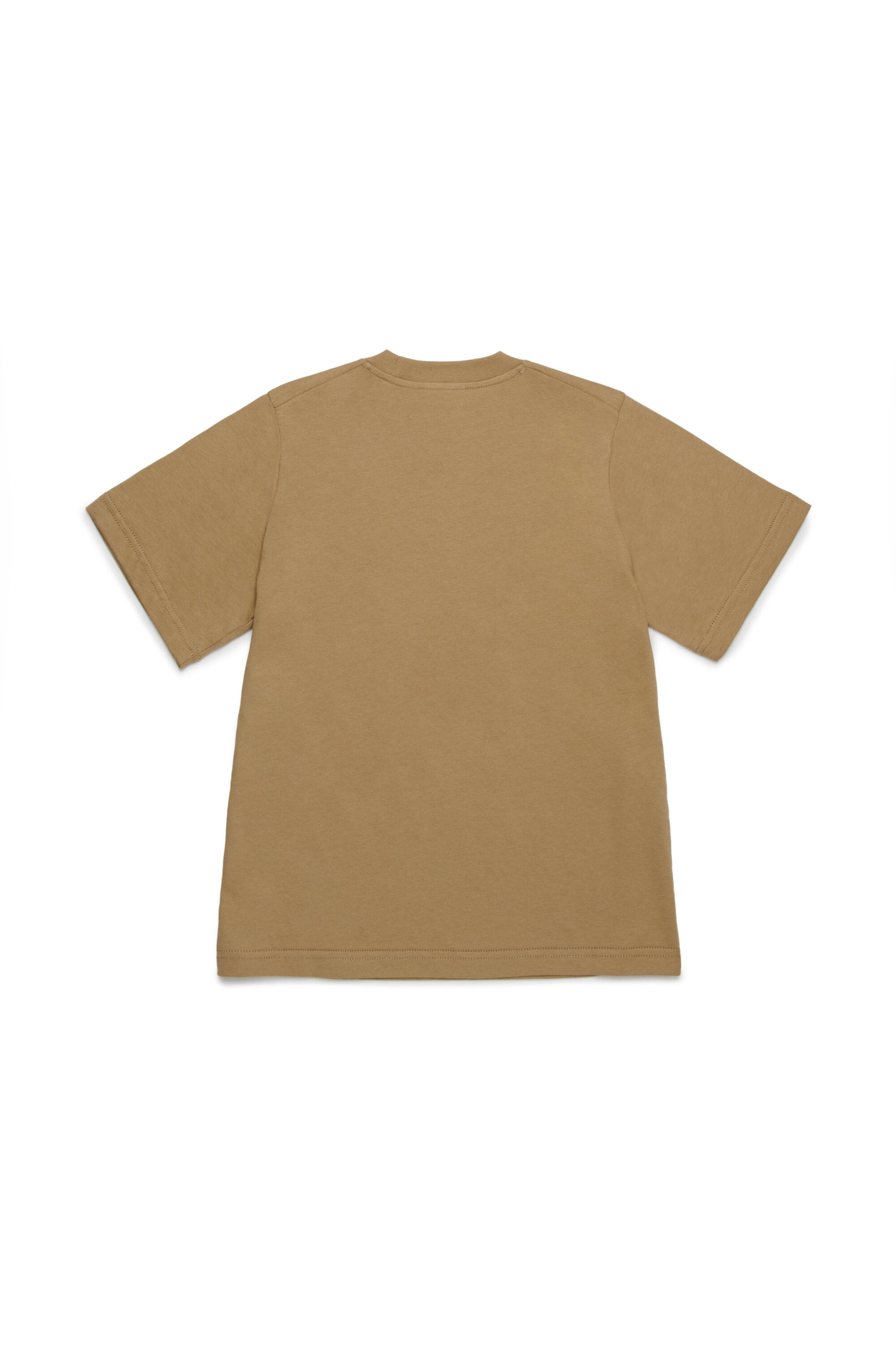 T-shirt with contrasting logo