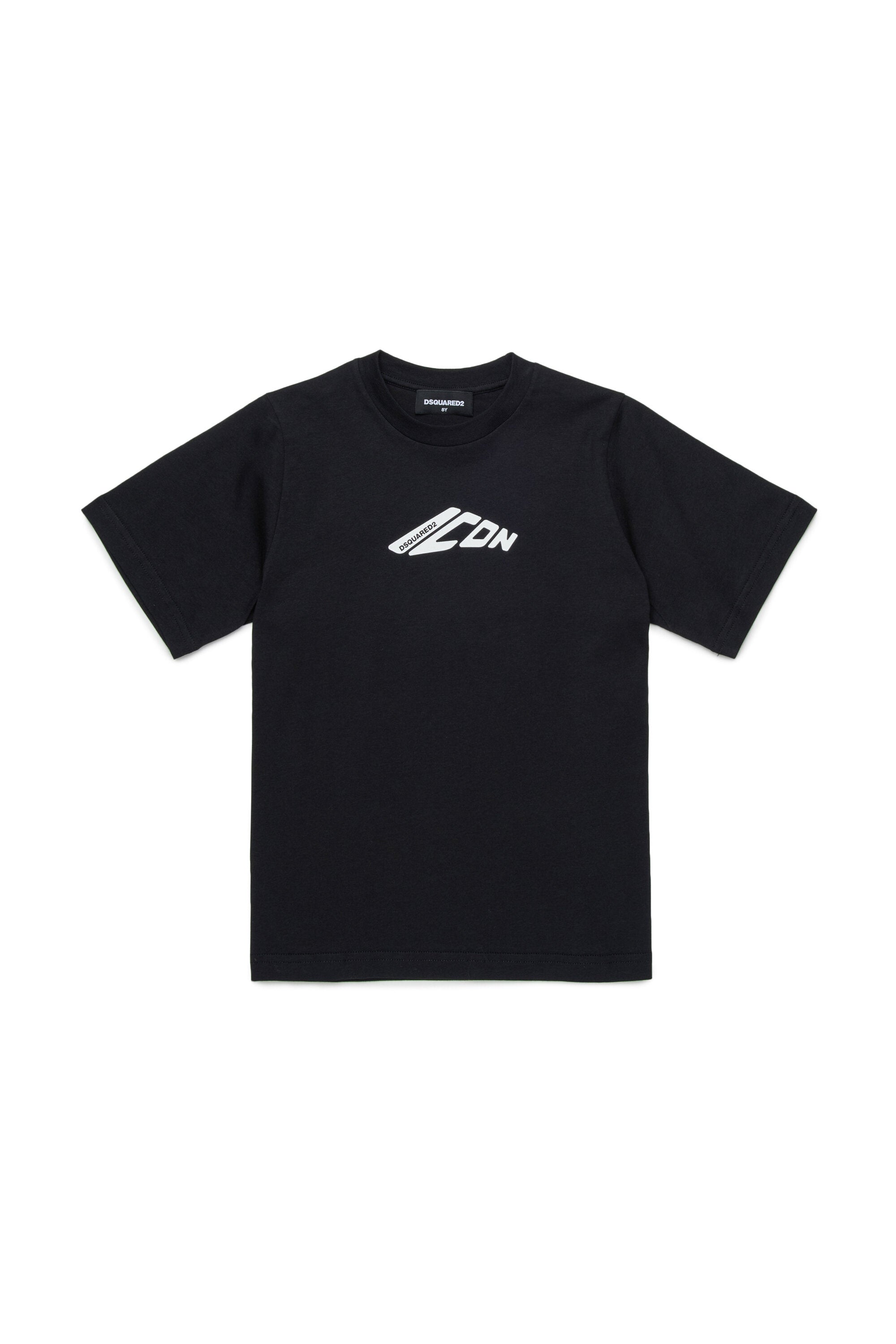 T-shirt with contrasting logo