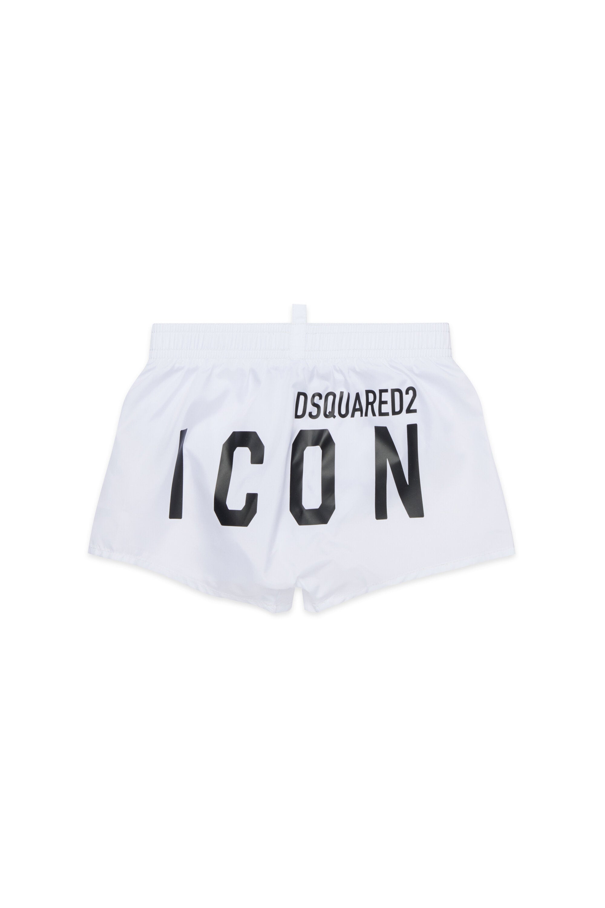 ICON branded boxer swimsuit