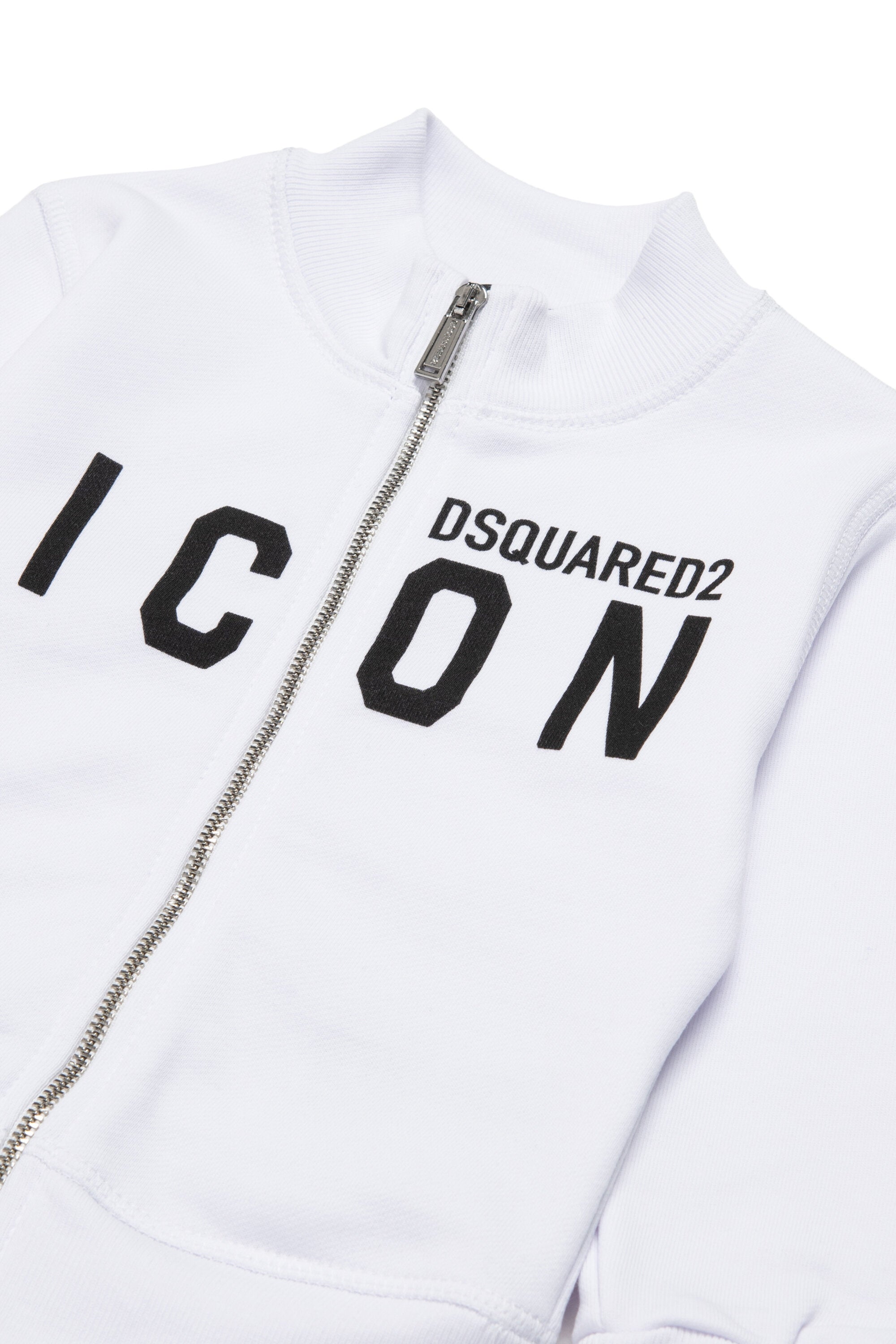 Sudadera con cremallera completa y logotipo ICON