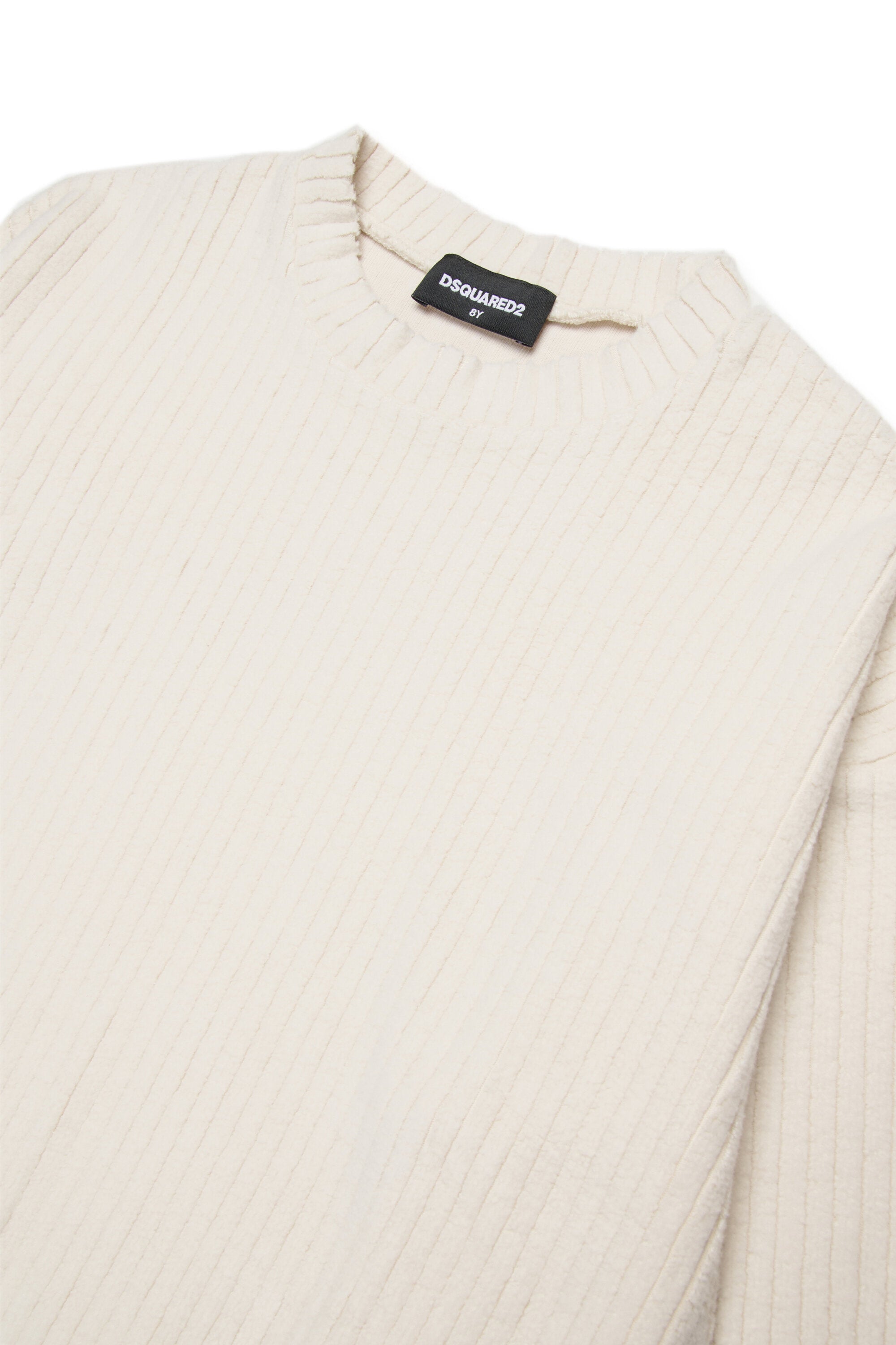 Sudadera de cuello redondo de pana