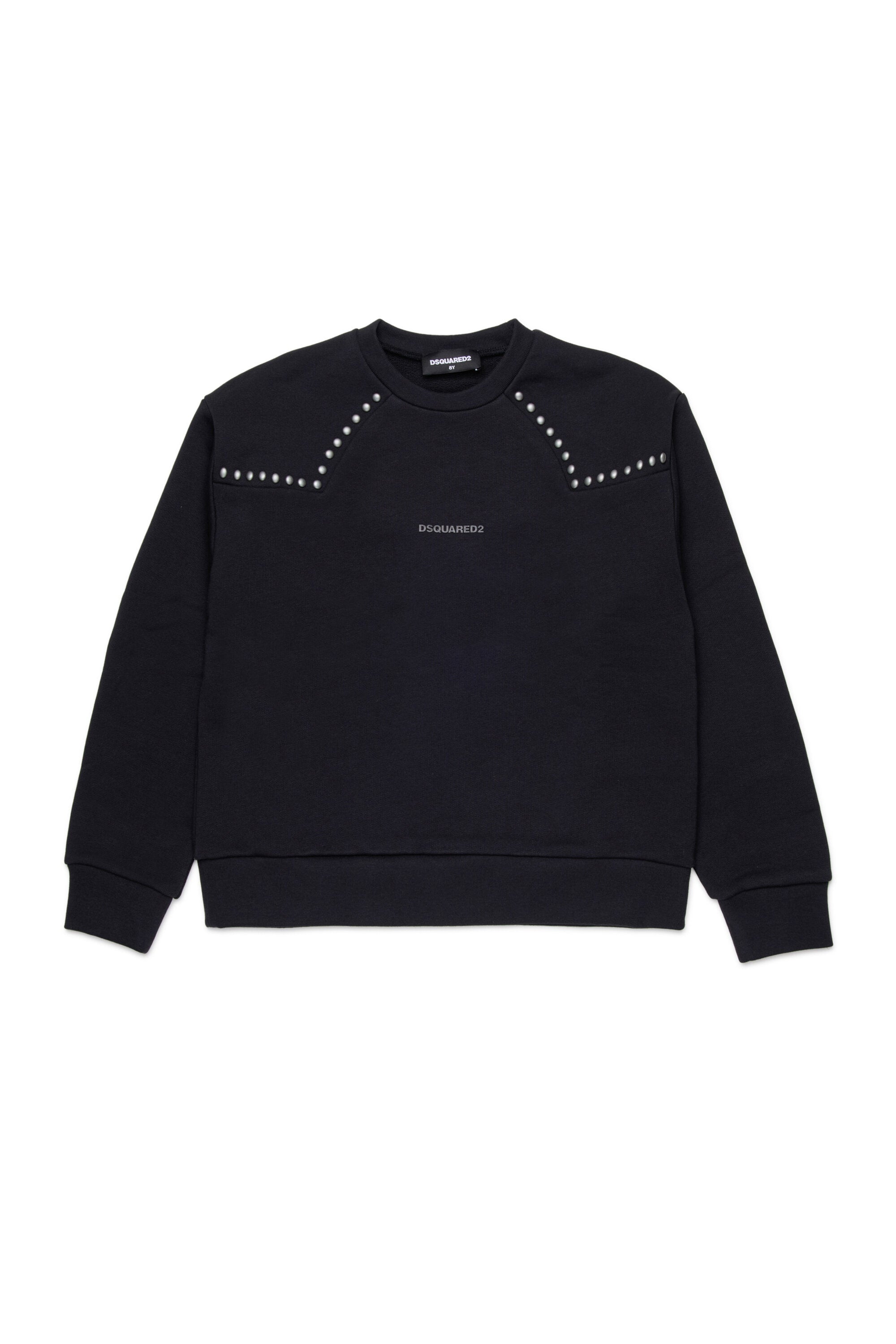 Studded crewneck sweatshirt