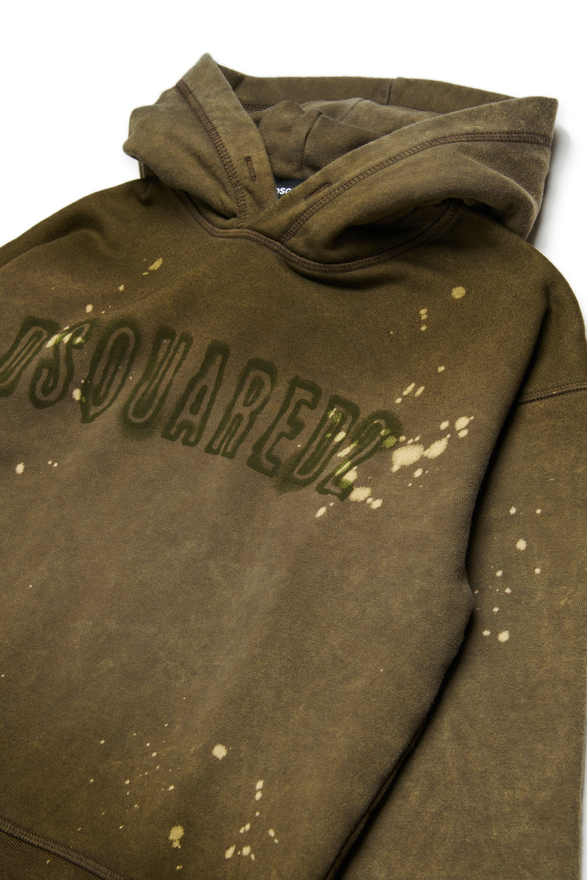 Sudadera con capucha efecto vintage