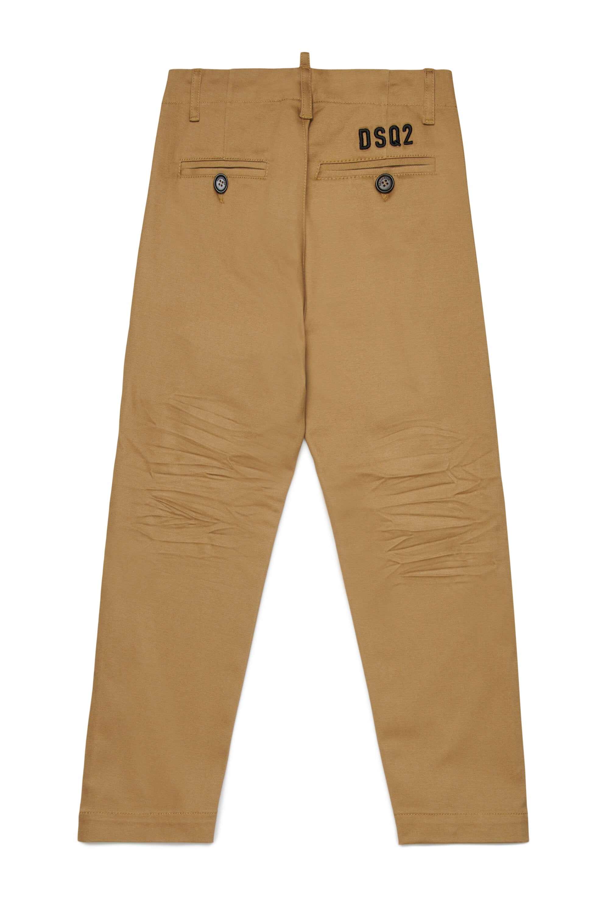 Pantalones chinos de gabardina