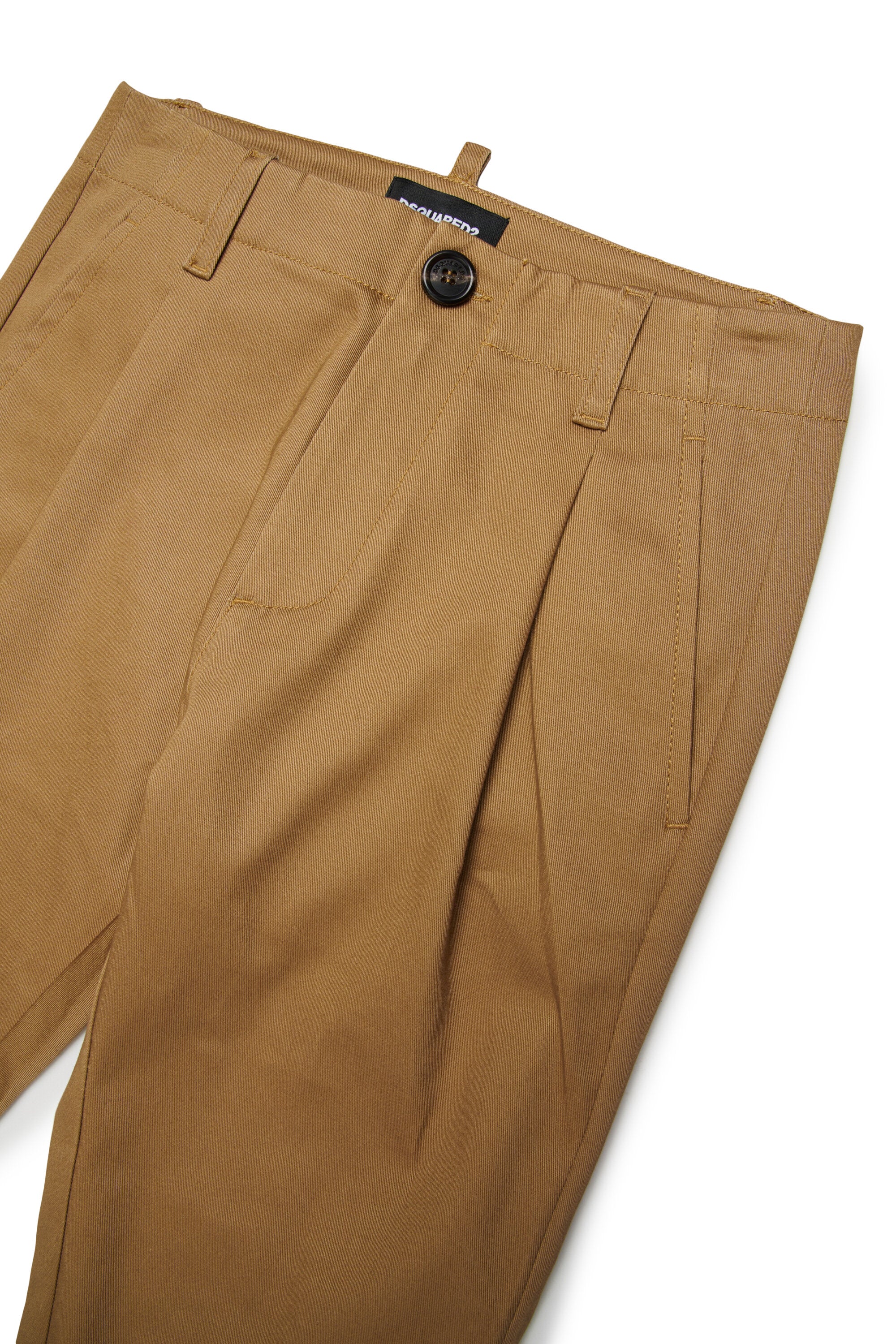 Pantalones chinos de gabardina