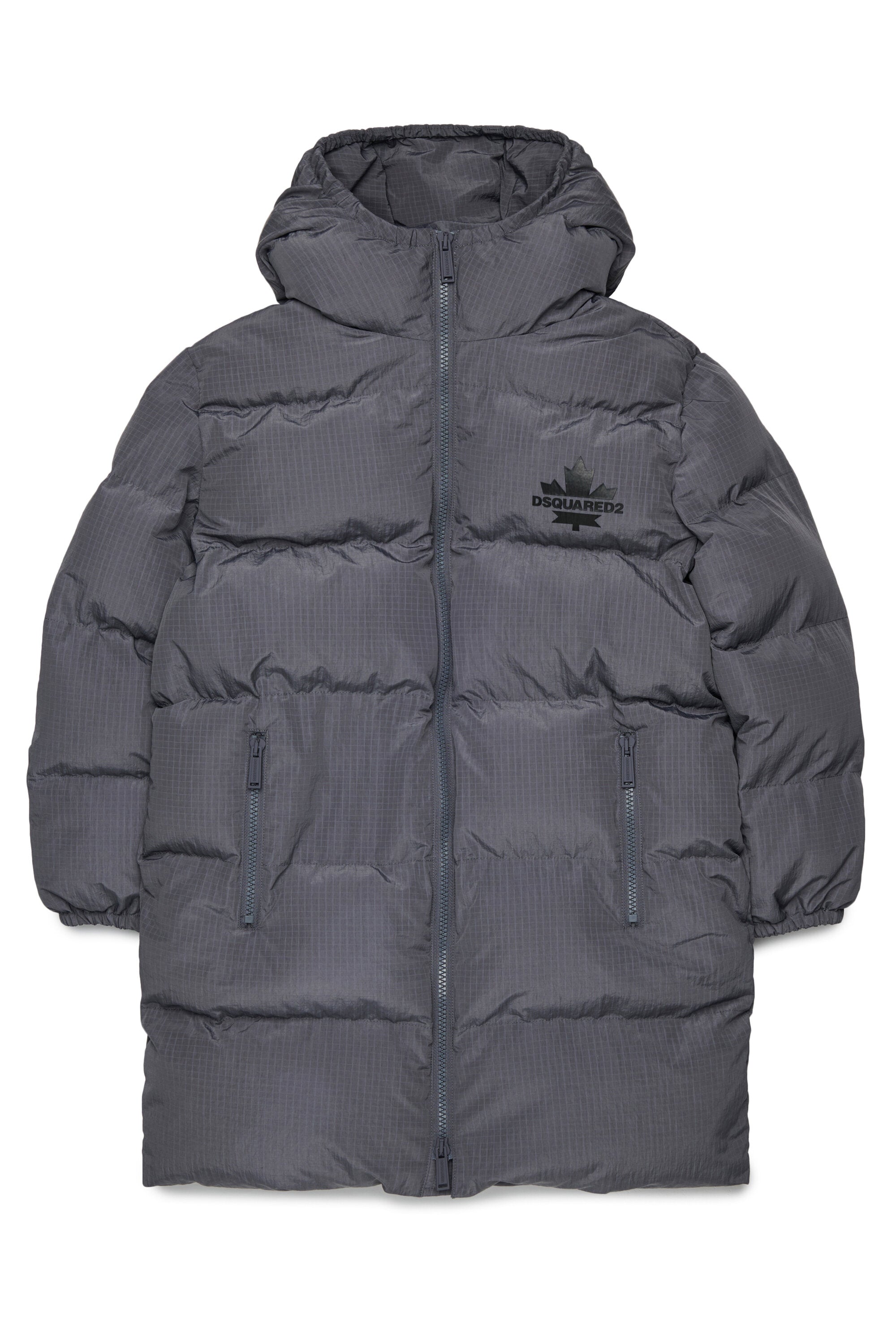 Chaqueta acolchada con logo