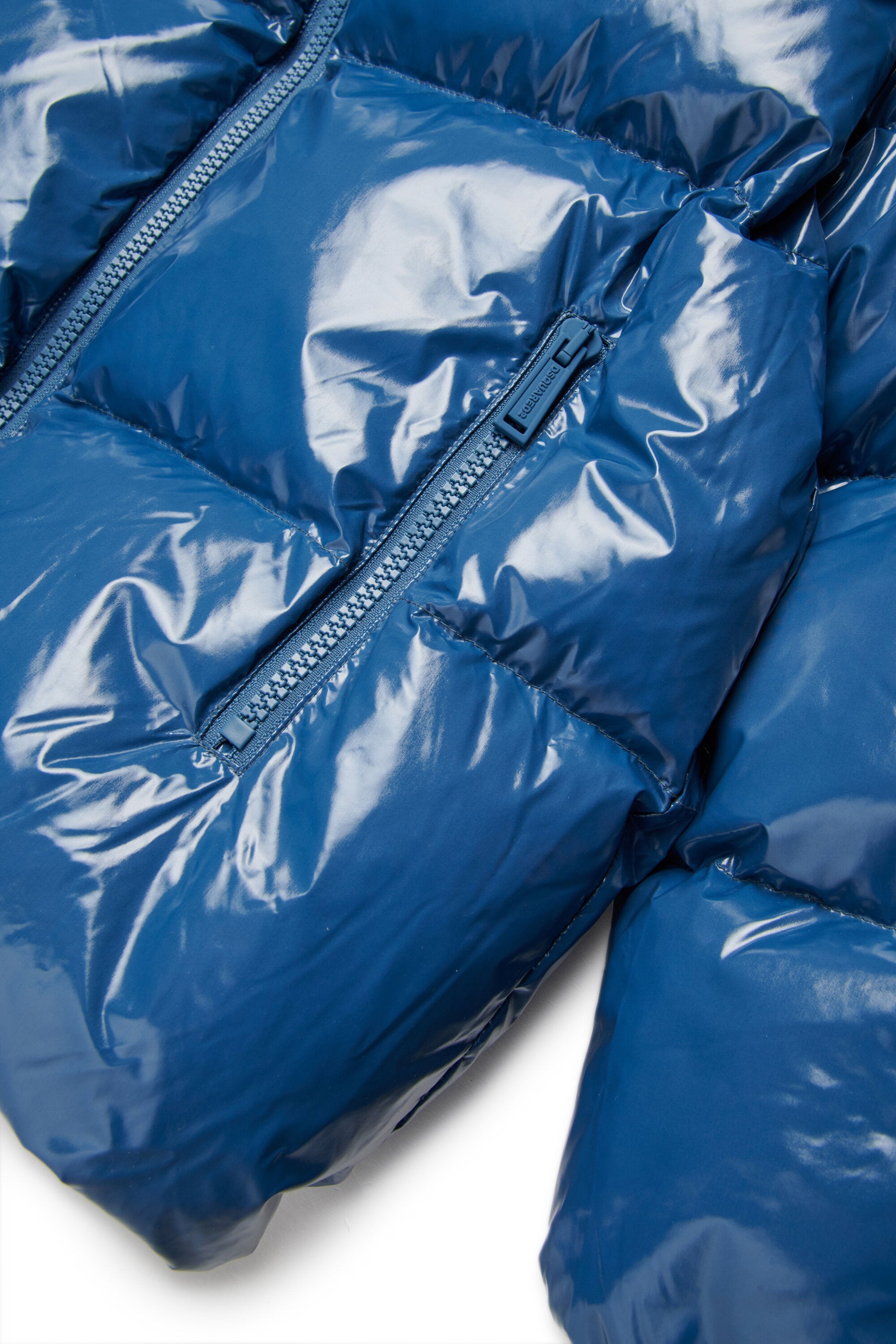 Short padded jacket with logo Maple Leaf