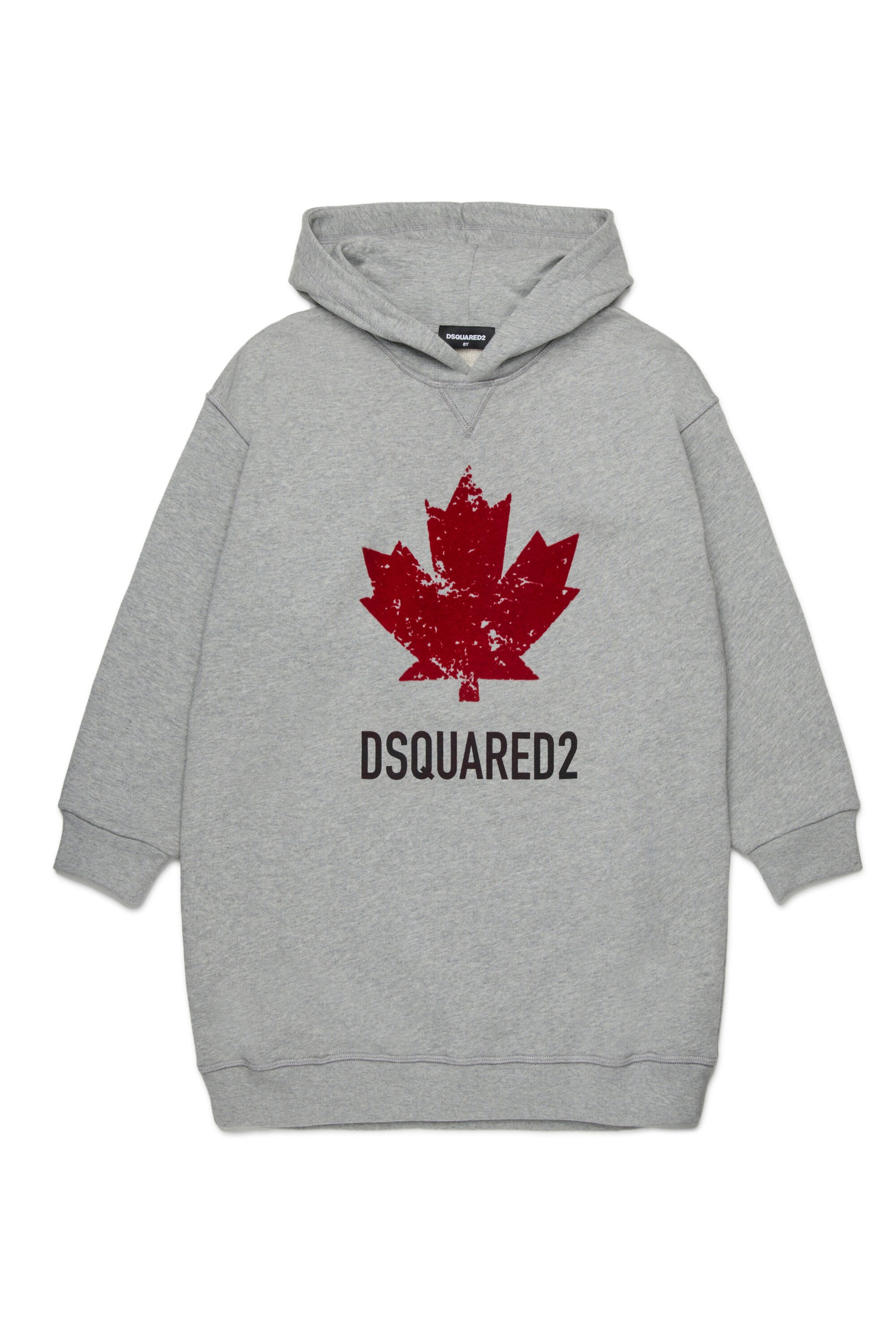 Vestido maxisuéter con logotipo Sport