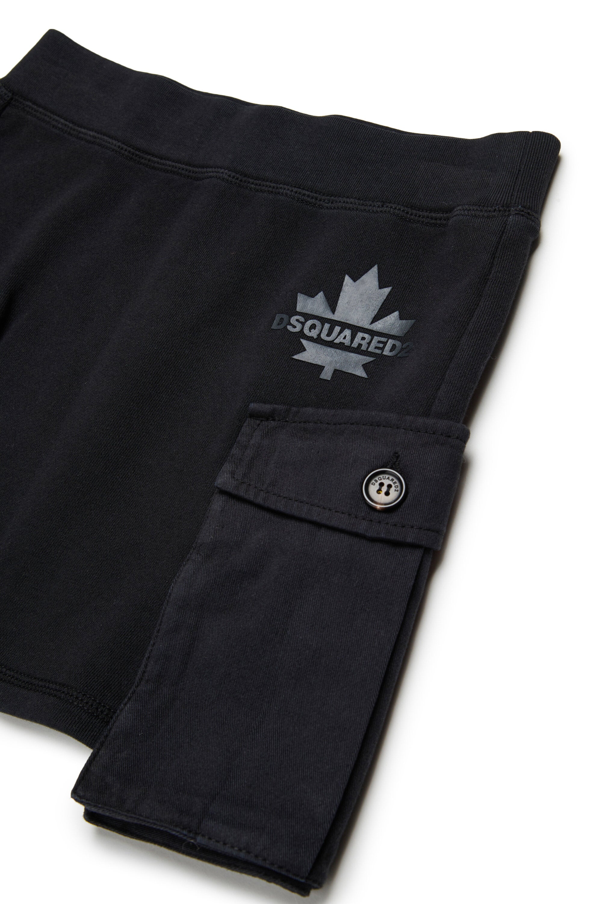 Minifalda polar con grandes bolsillos