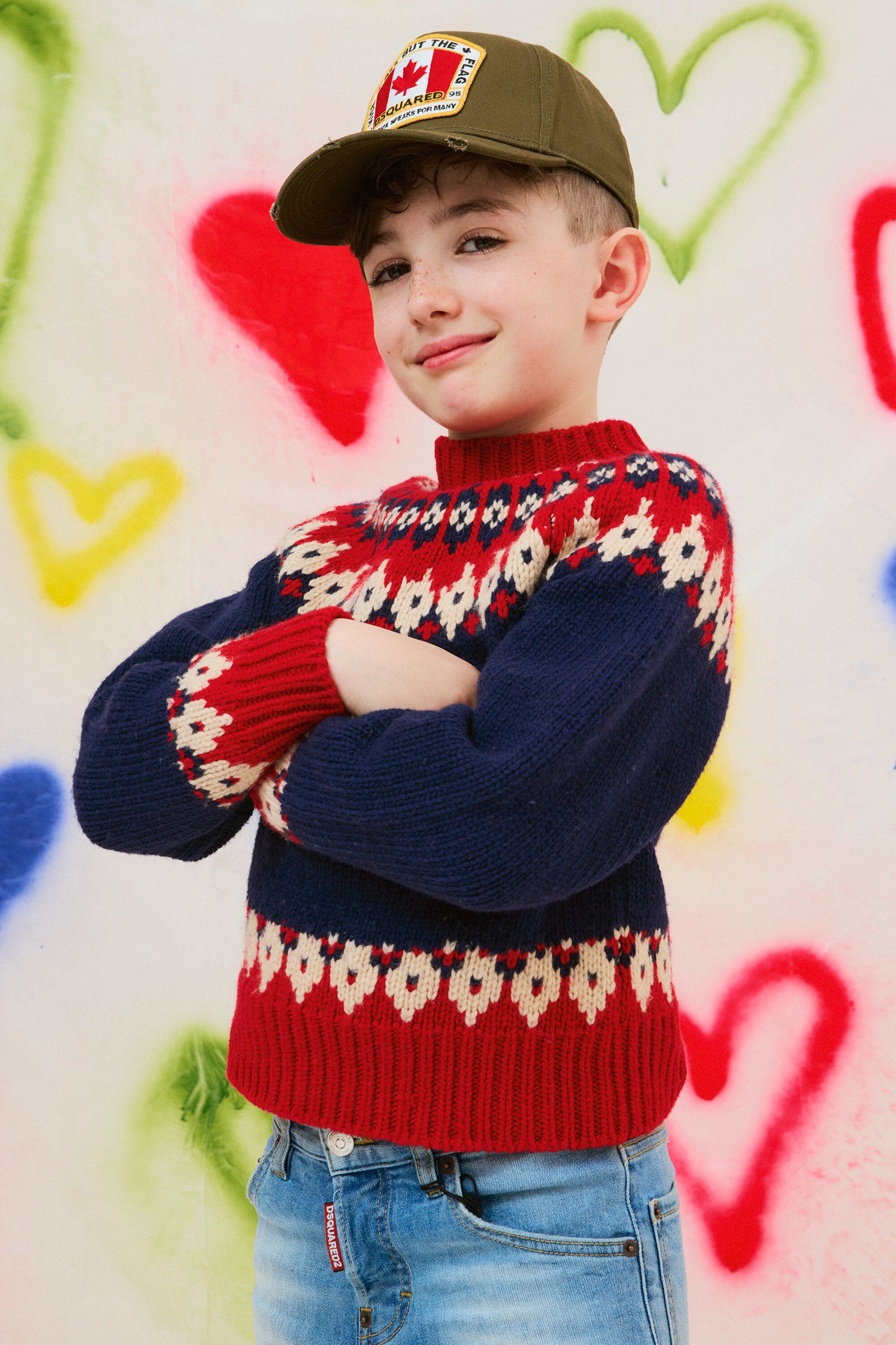 Norwegian wool blend turtleneck pullover